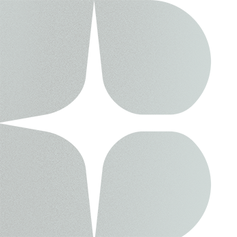 Buchstabe B in hellem türikis