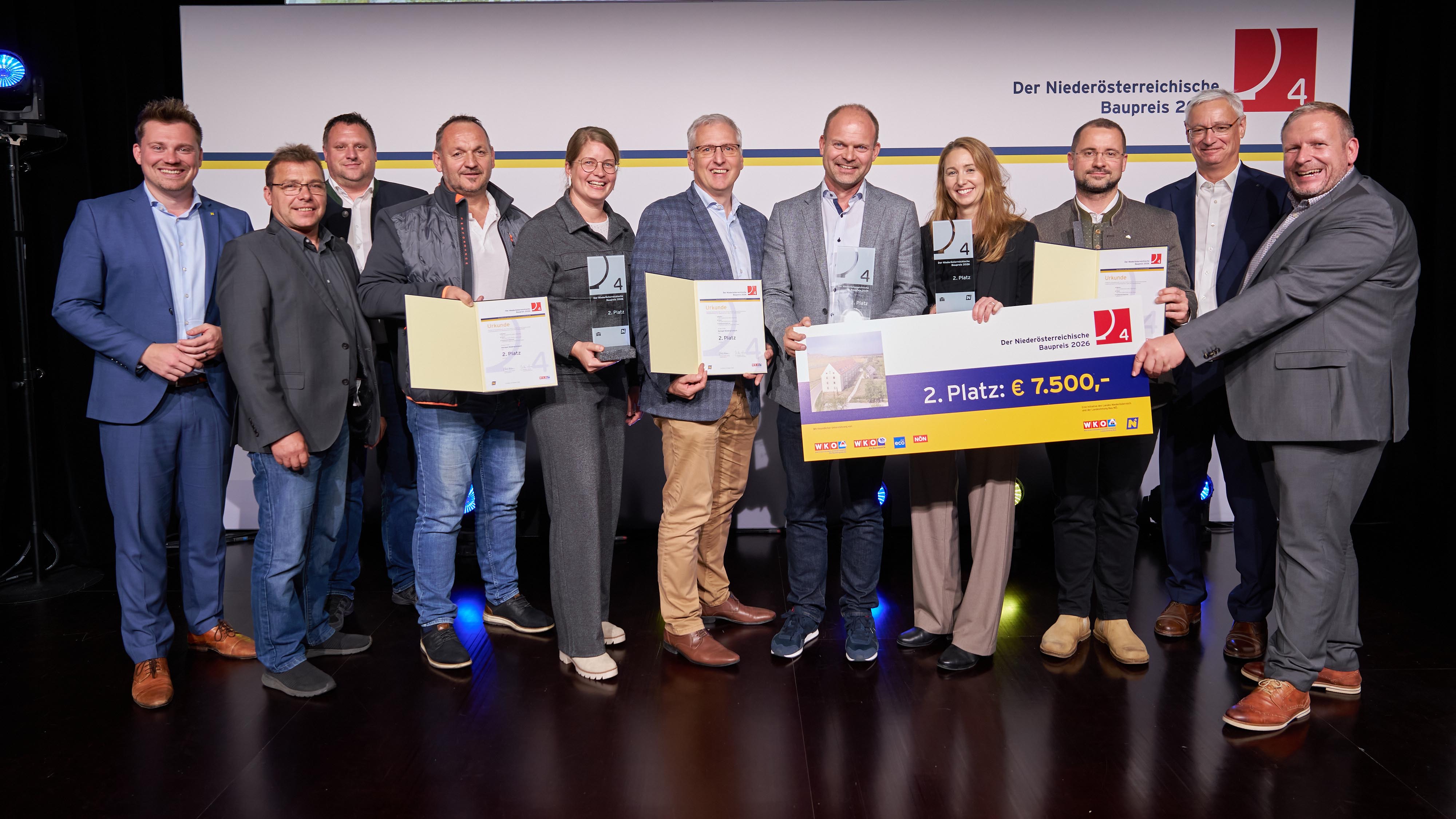 2. Platz N&Ouml; Baupreis