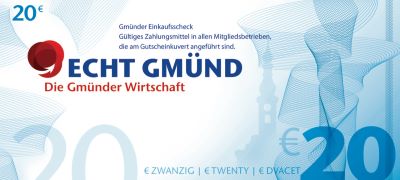 Gmünder Einkaufsscheck