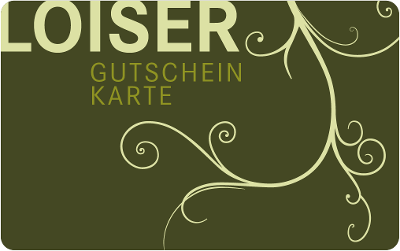Loiser Gutscheinkarte