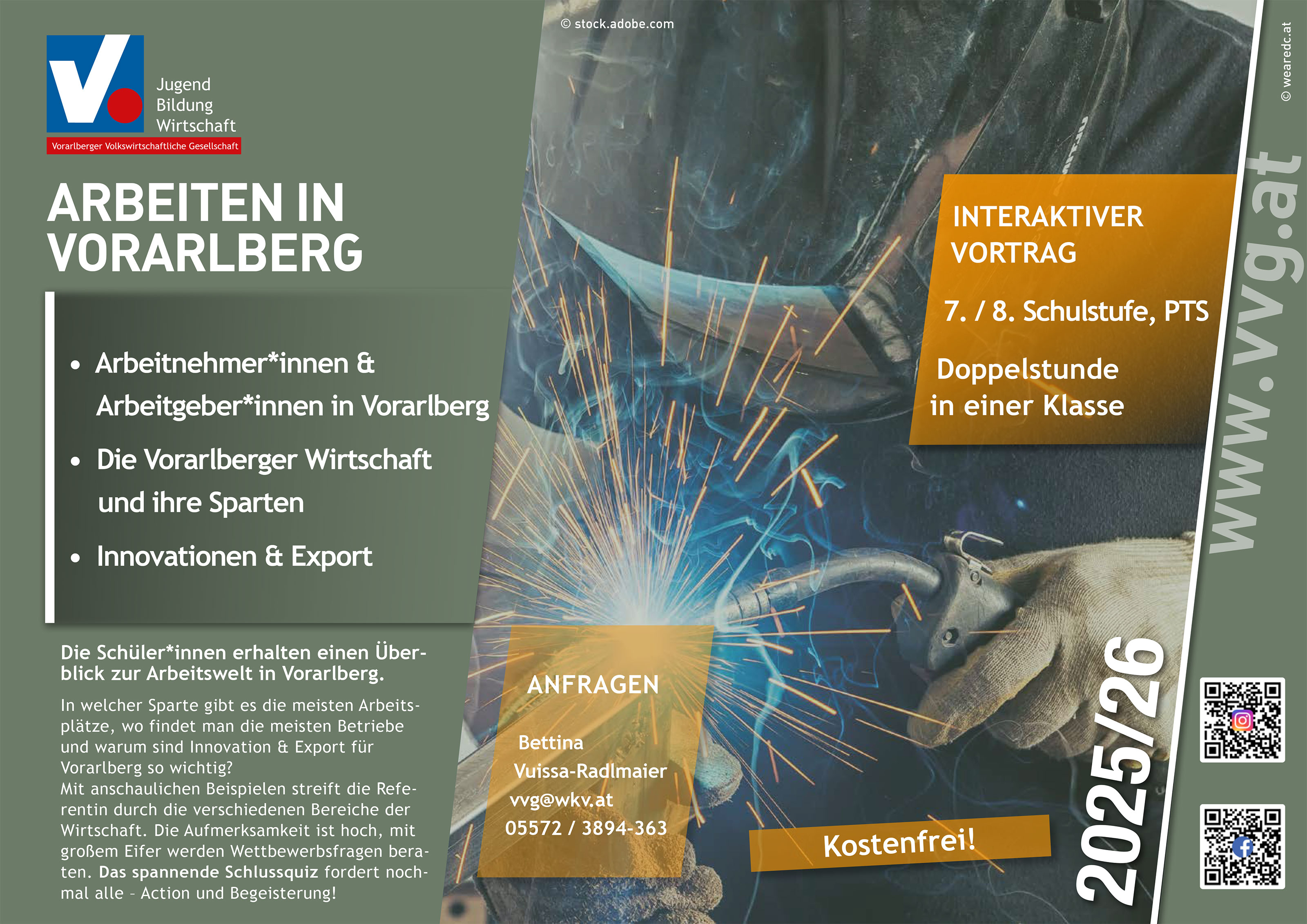 Vortrag "Arbeiten in Vorarlberg"