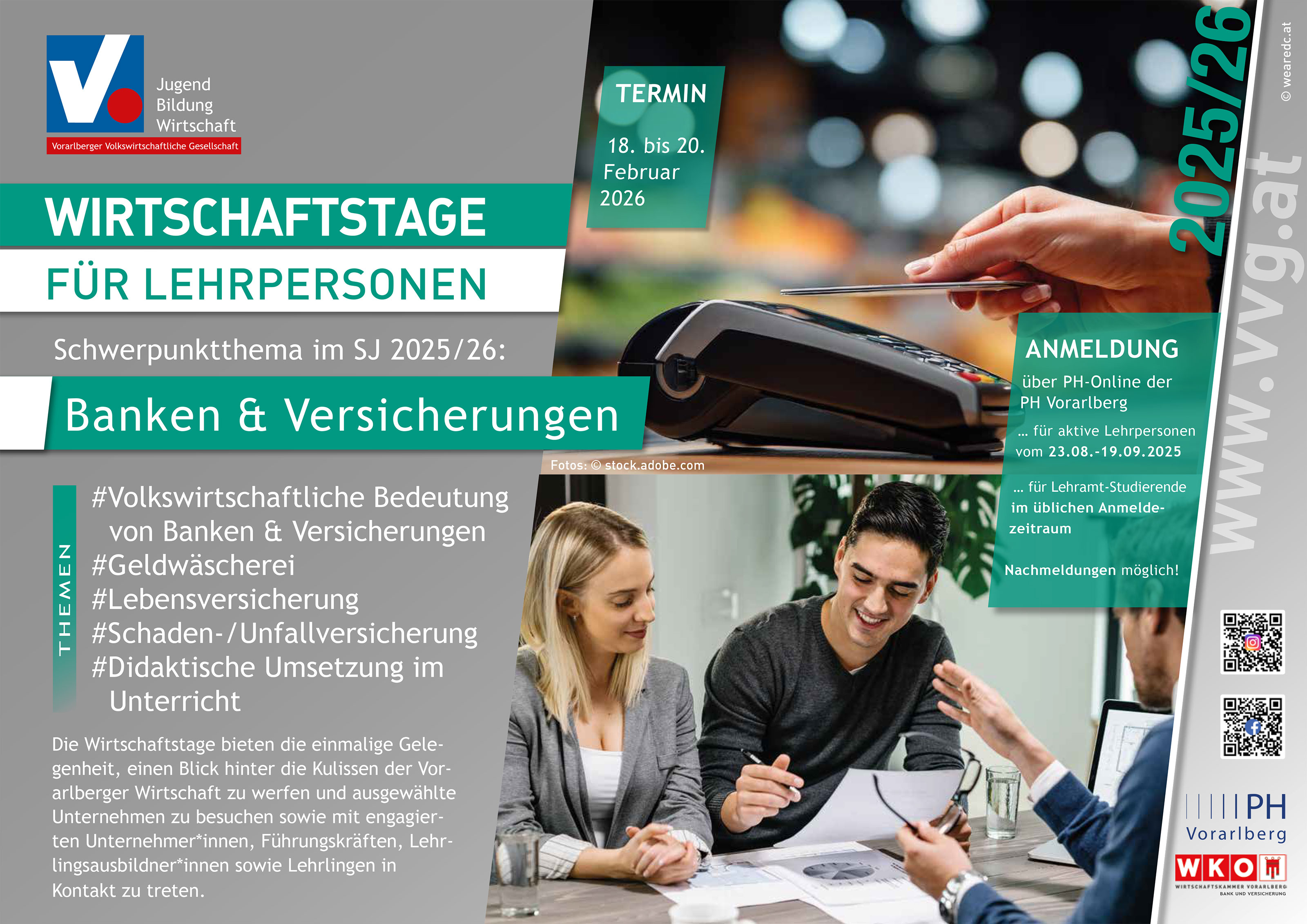 Wirtschaftstage für Lehrpersonen