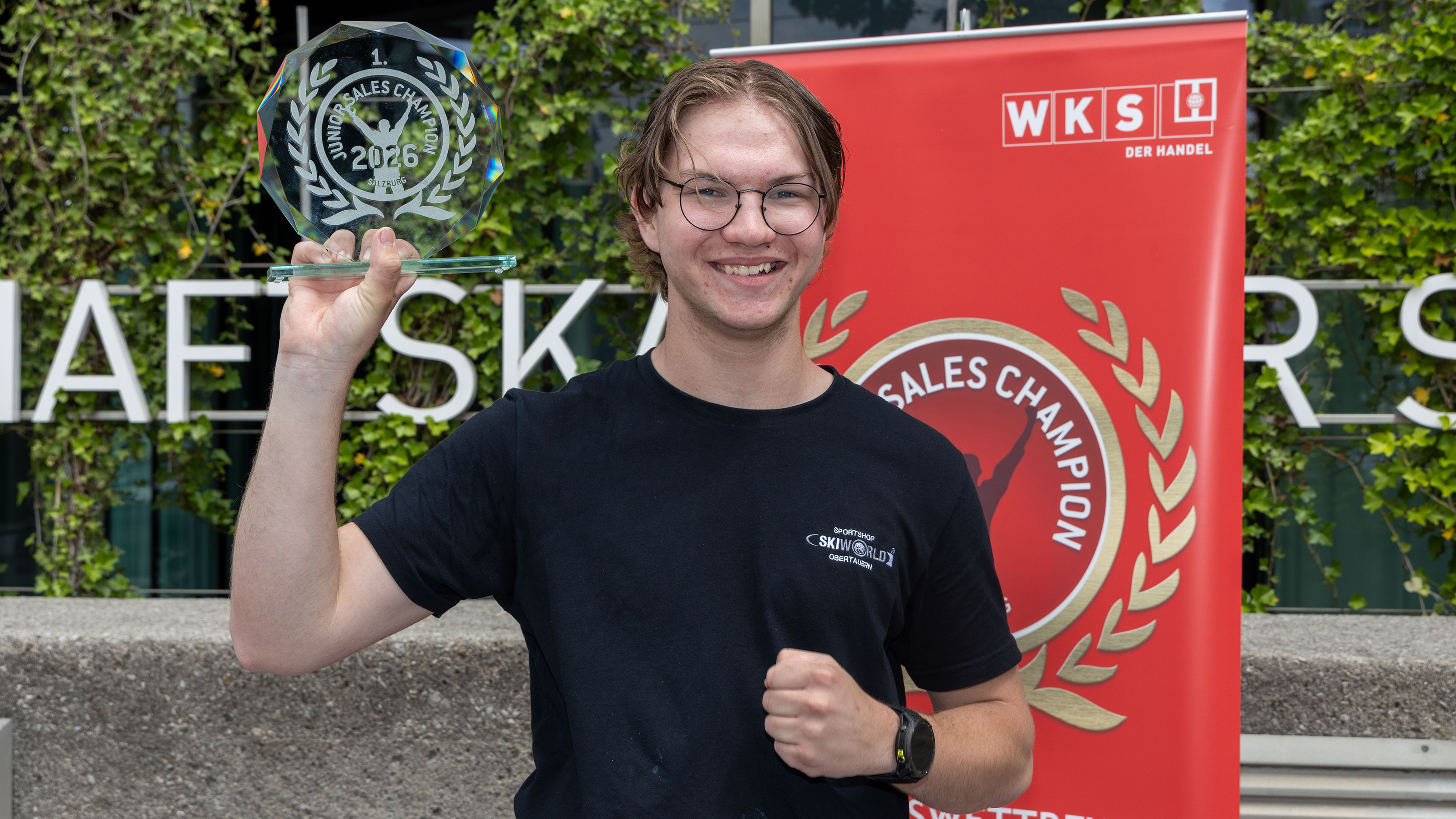 Der Pongauer Noah Gruber wird u.a. Salzburg beim &bdquo;Junior Sales Champion National 2026&ldquo; vertreten
