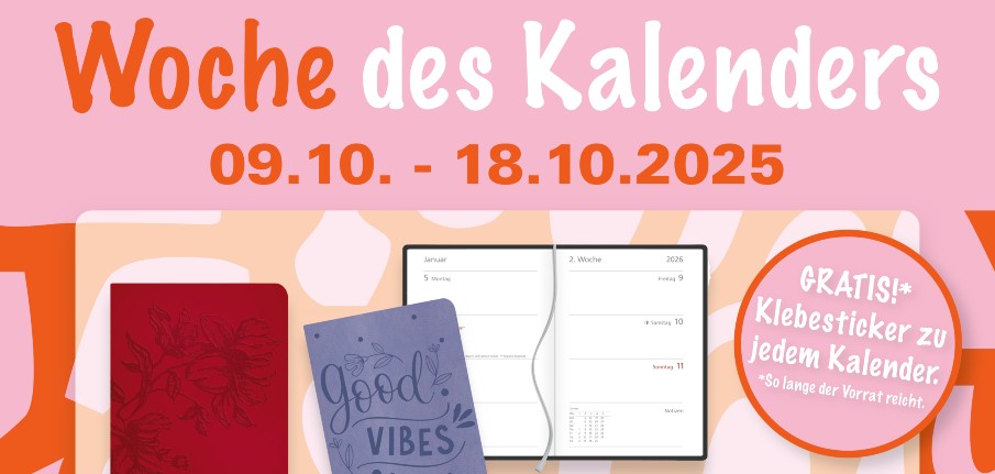 Sujet Woche des Kalenders 2025
