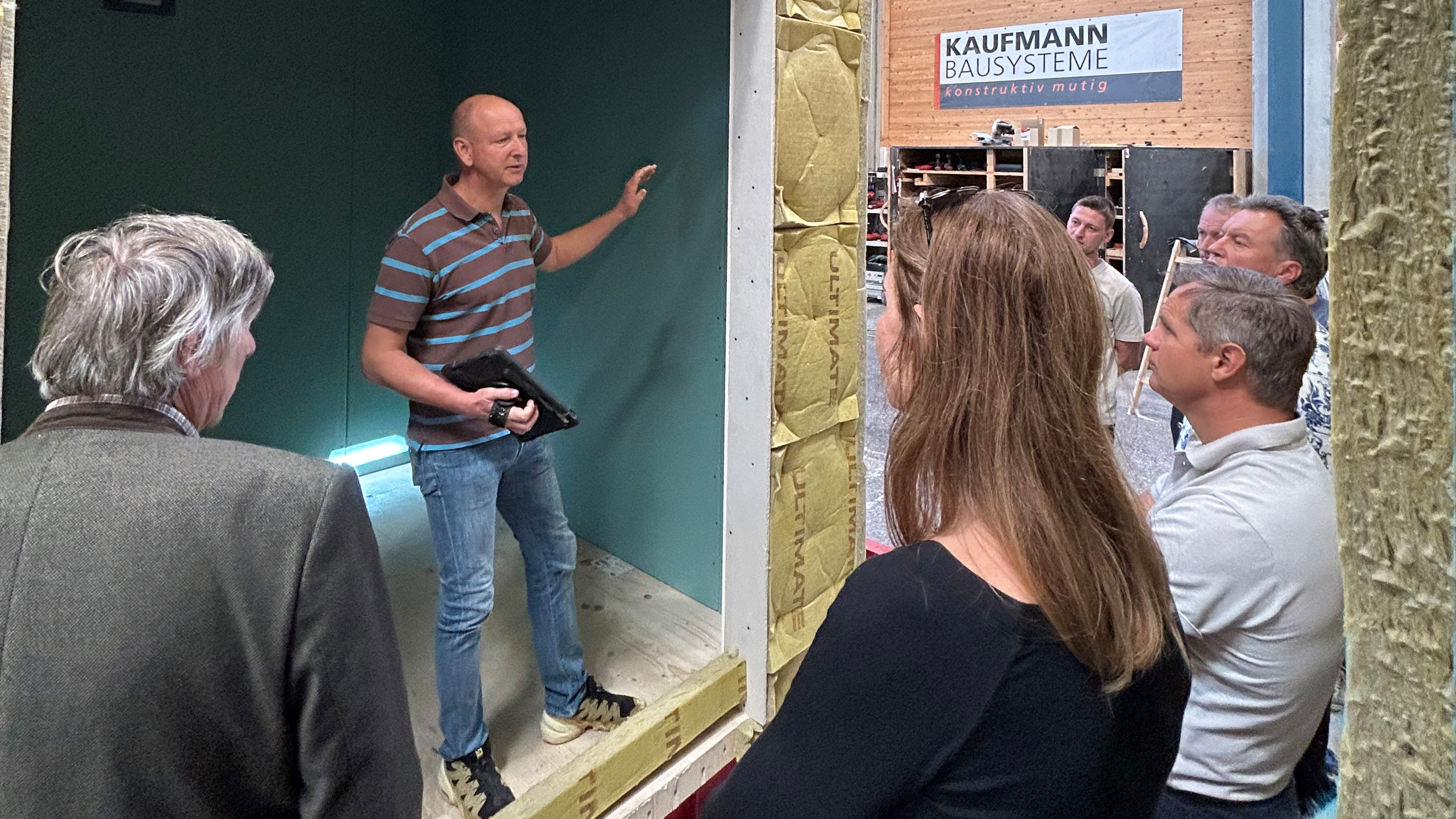 Einblicke in den modularen Holzbau bei Kaufmann Bausysteme in Kalwang