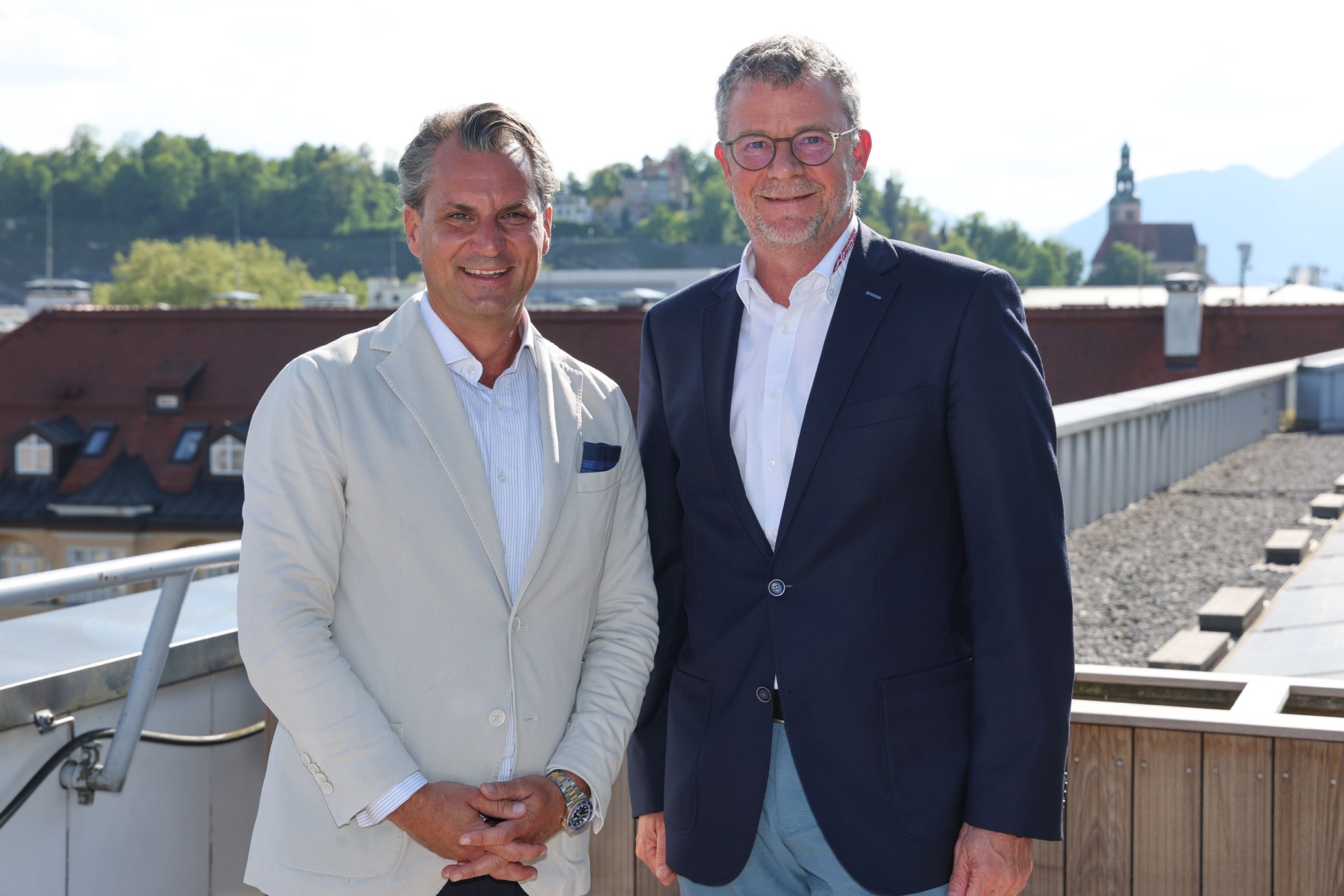 Spartenobmann und sein Stellvertreter