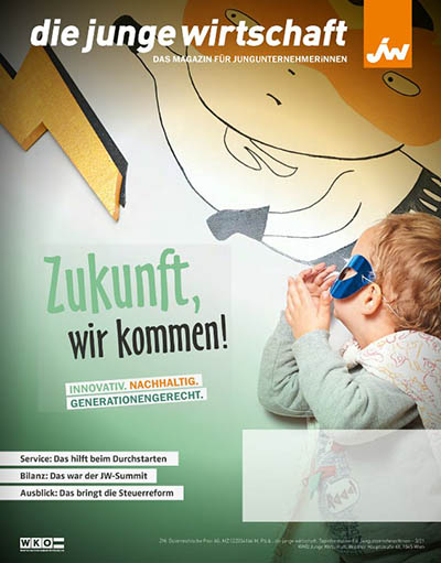 Cover "Zukunft, wir kommen" - Ausgabe 2/2021