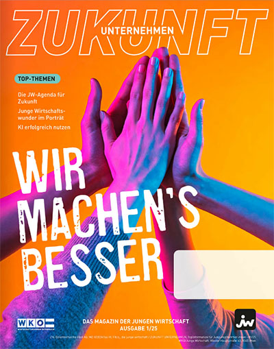 Cover "Zukunft Unternehmen" - Ausgabe 2/2025