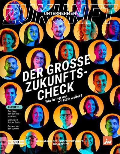 Cover "Zukunft Unternehmen" - Ausgabe 2/2025