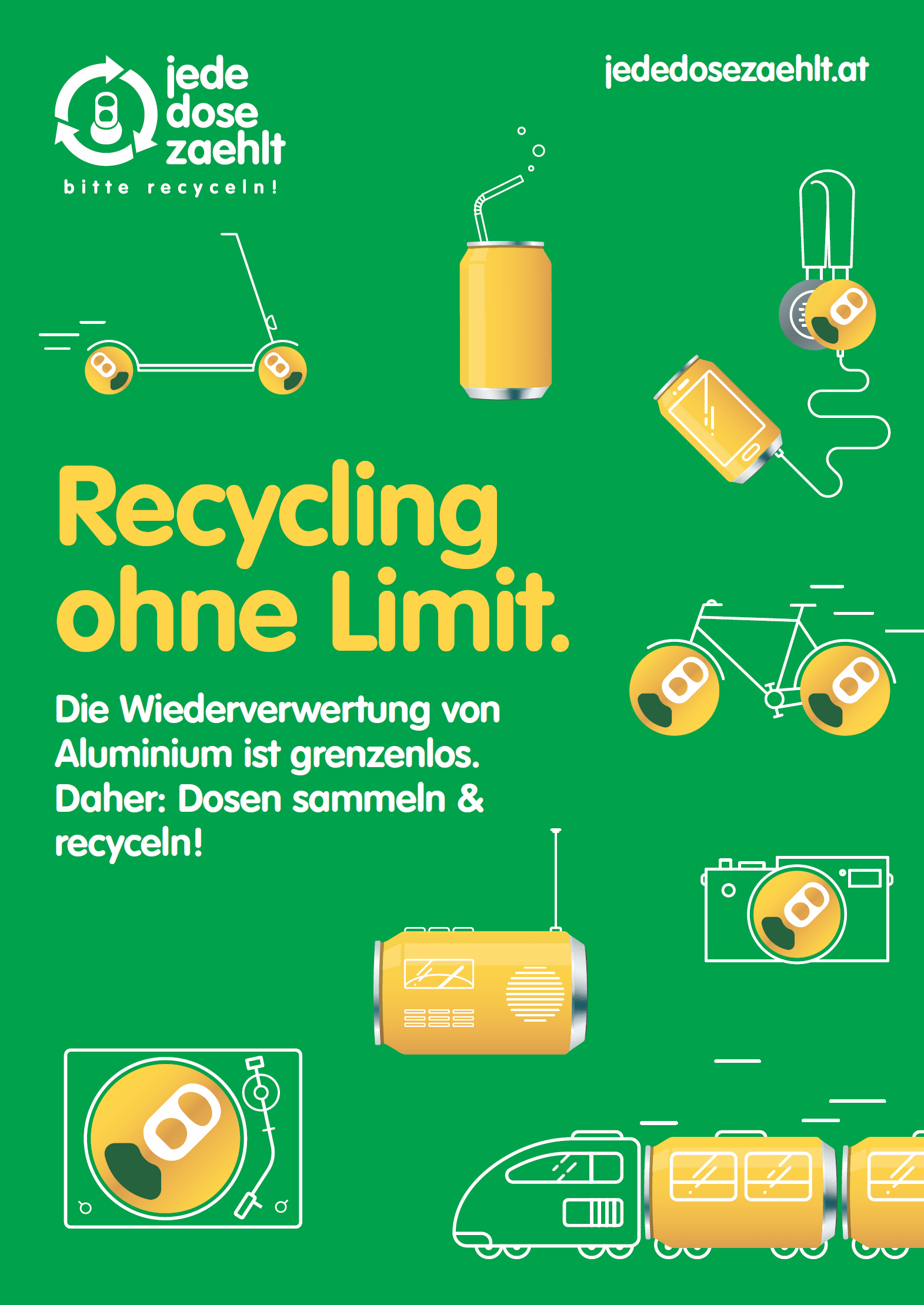 Grafik zu Reycling-Prozess