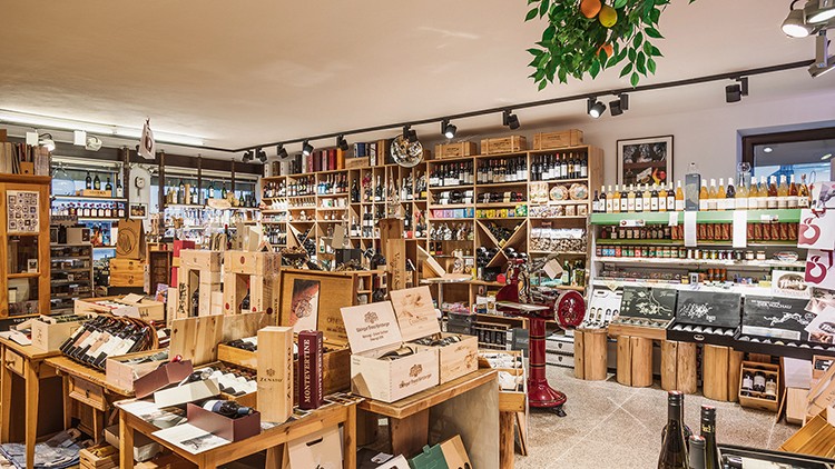 Der Feinkostladen im Krämerhaus.