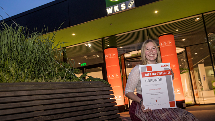 Die Seilbahn- und Elektrotechnikerin Celina Schuster ist &bdquo;Lehrling des Jahres 2022&ldquo;.