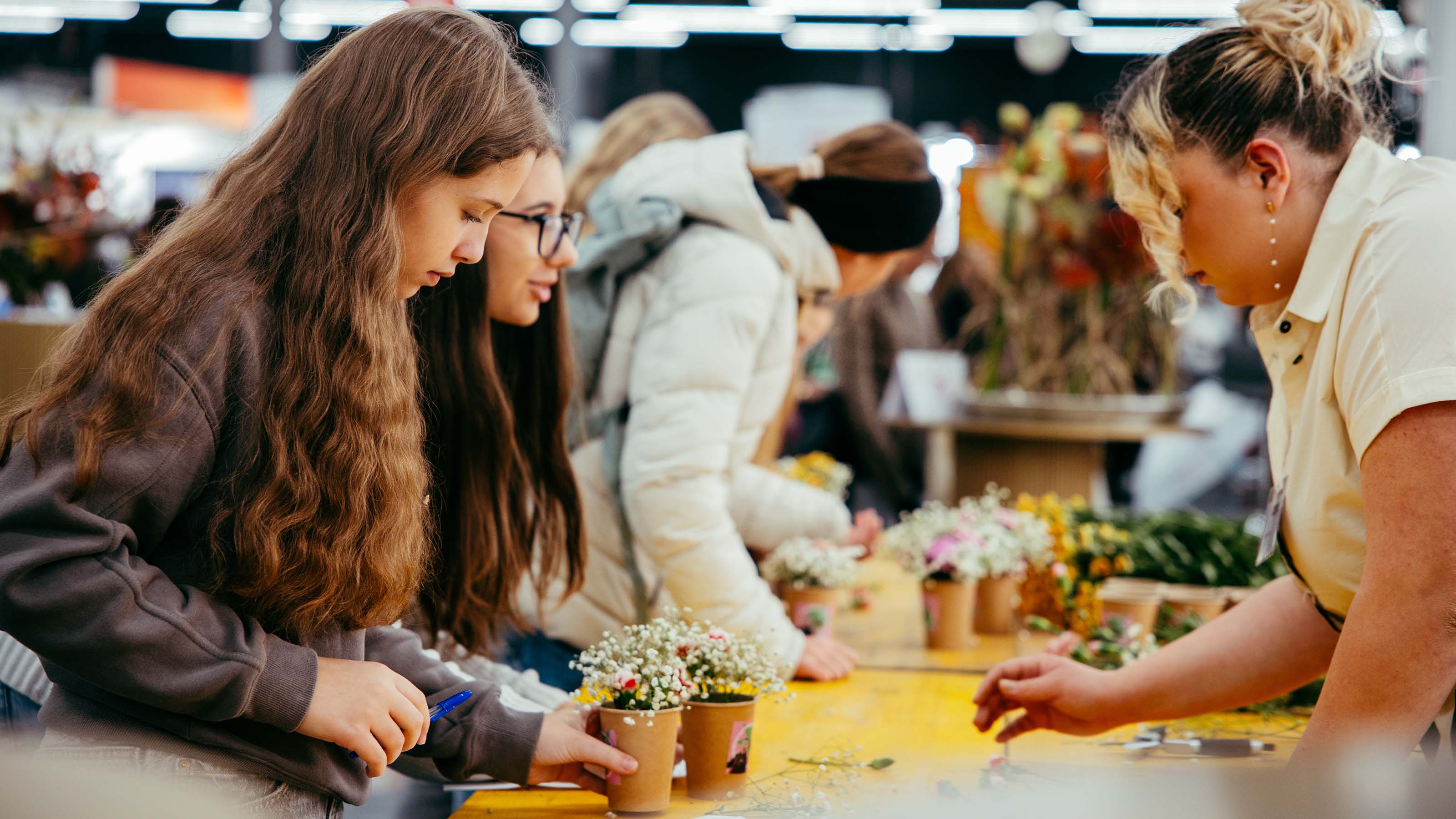 Das Messezentrum und die Salzburgarena  waren nicht nur bei Berufsinfo-Messe BIM gut besucht.  