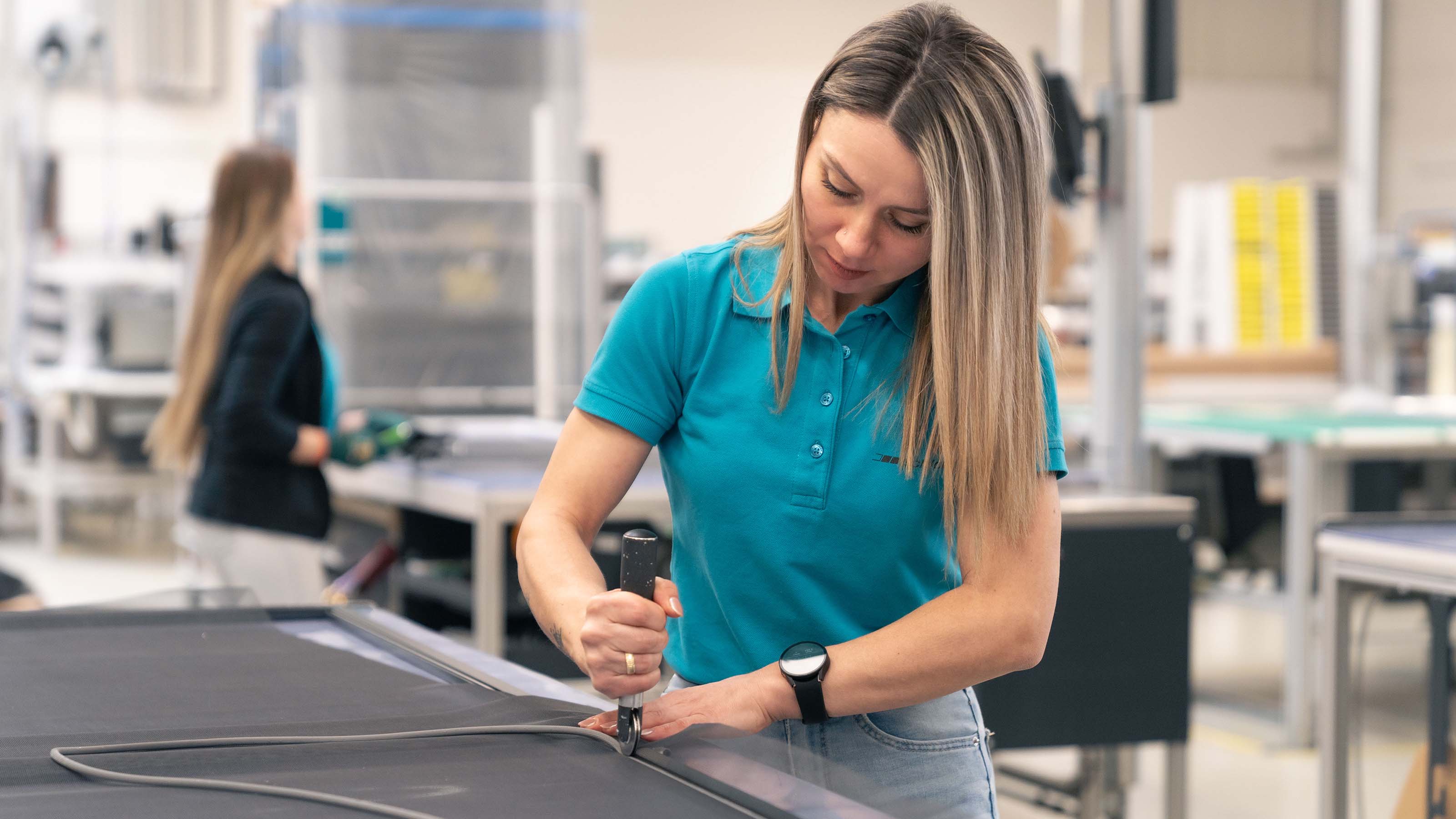 Aktuell besch&auml;ftigt Schlotterer 630 Mitarbeiter. Diese Zahl soll bis Jahresende auf 660 steigen. 