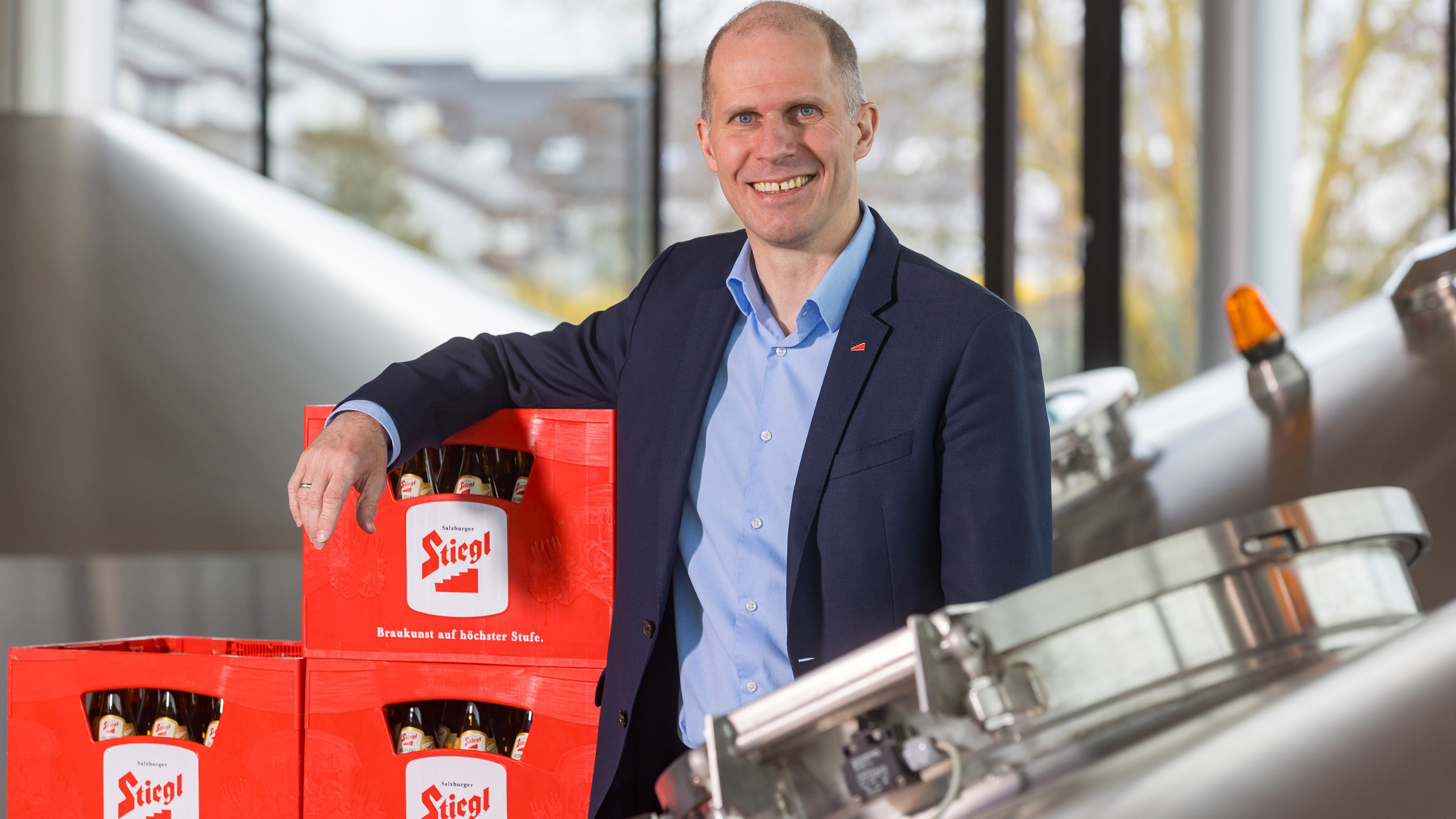 Herbert Bauer gehört seit April des heurigen Jahres der ­Geschäftsführung der Stieglbrauerei an.  