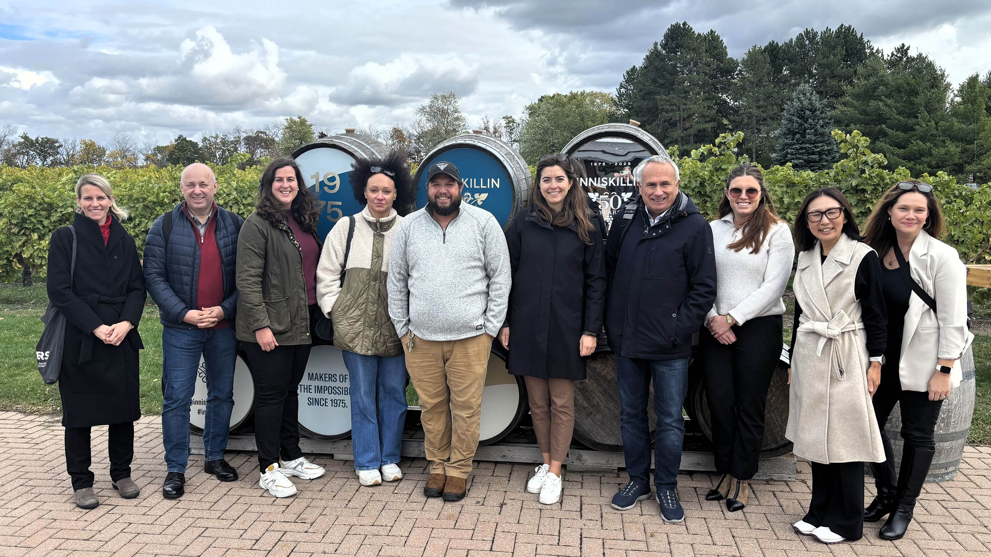 Gruppenbild im Freien
