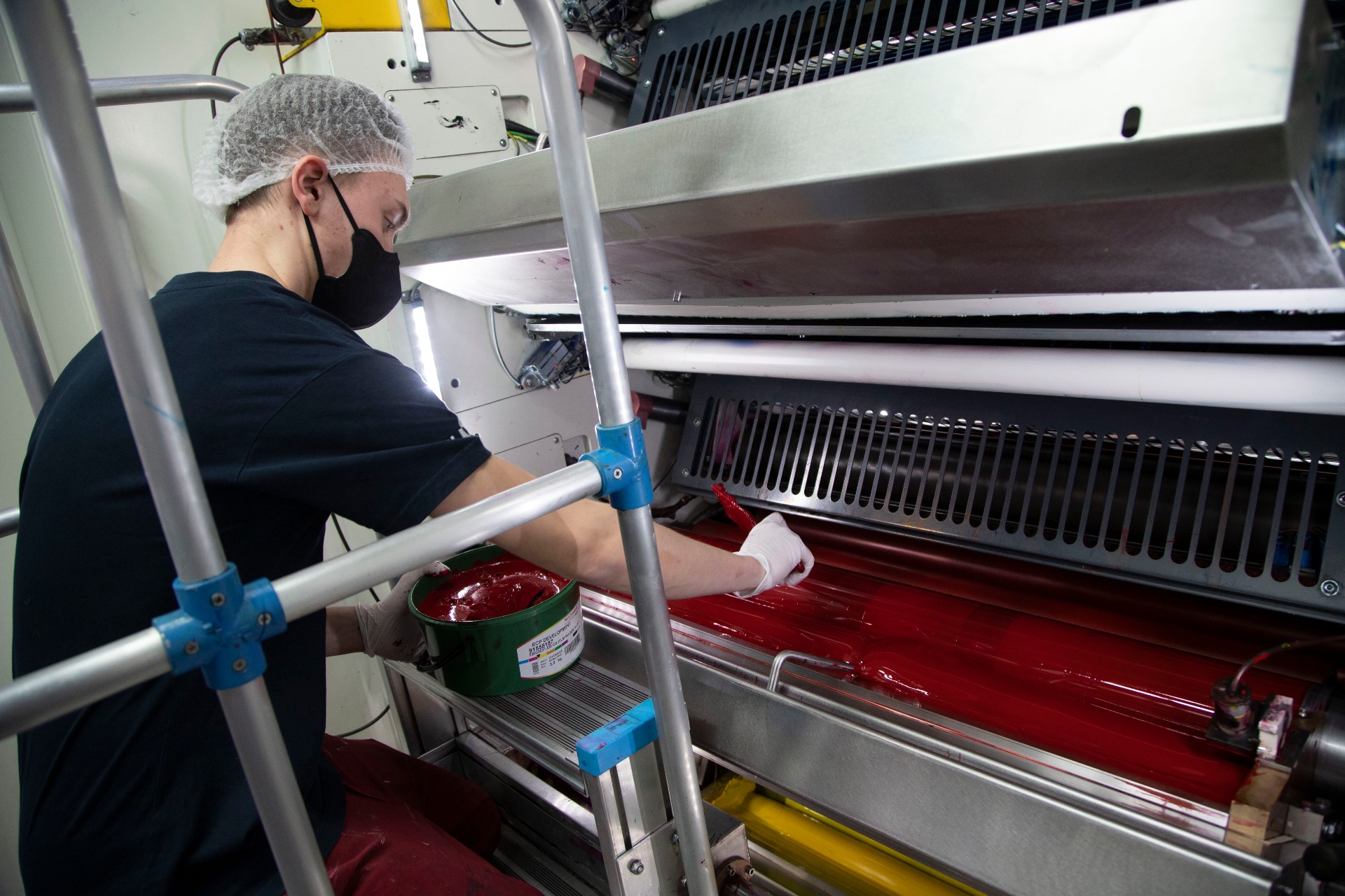 Lehrling w&auml;hrend der Ausbildung