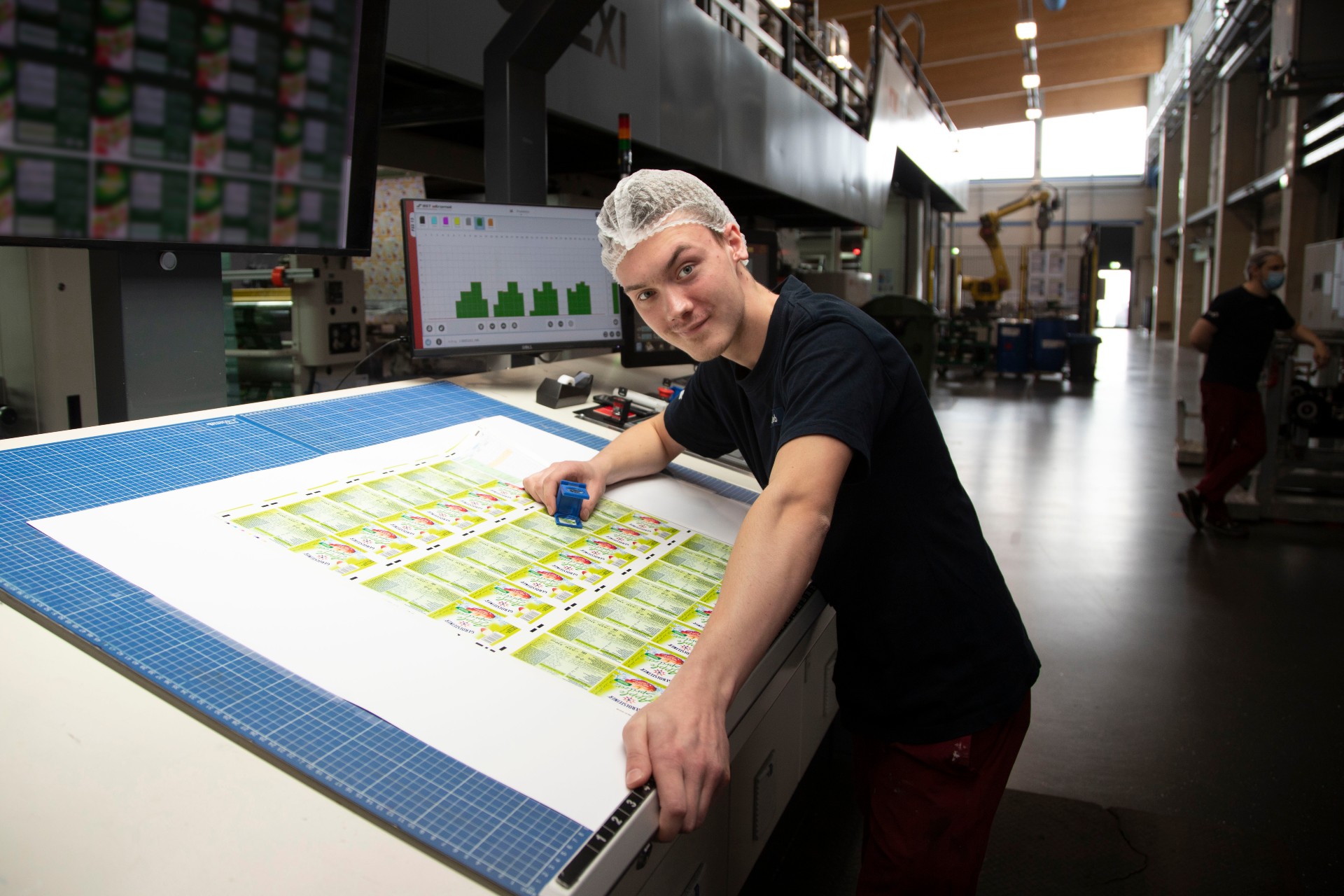 Lehrling w&auml;hrend der Ausbildung