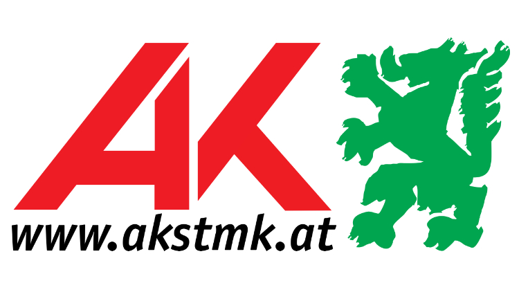 Arbeiterkammer Steiermark Logo mit gr&uuml;nem L&ouml;wen