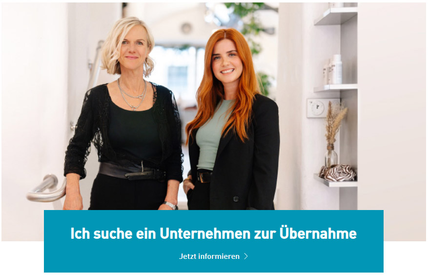 Screenshot des Bereichs zur &Uuml;bernahme