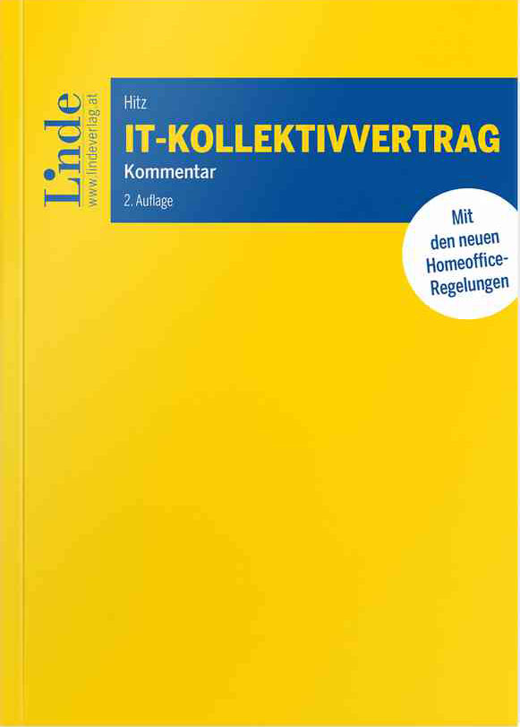 Buchcover IT-Kollektivvertrag Kommentar