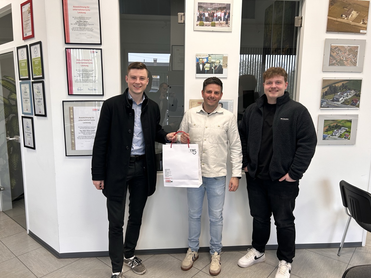 Das Team der JW Deutschlandsberg besuchte Jungunternehmer:innen