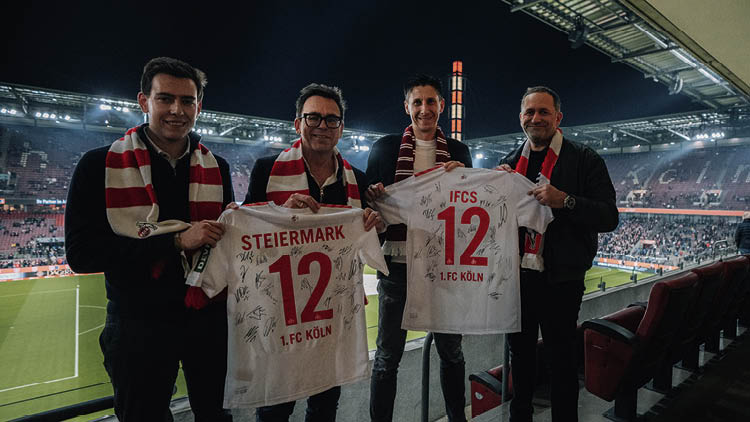 IFCS Team bei einem Spiel vom 1. FC K&ouml;ln