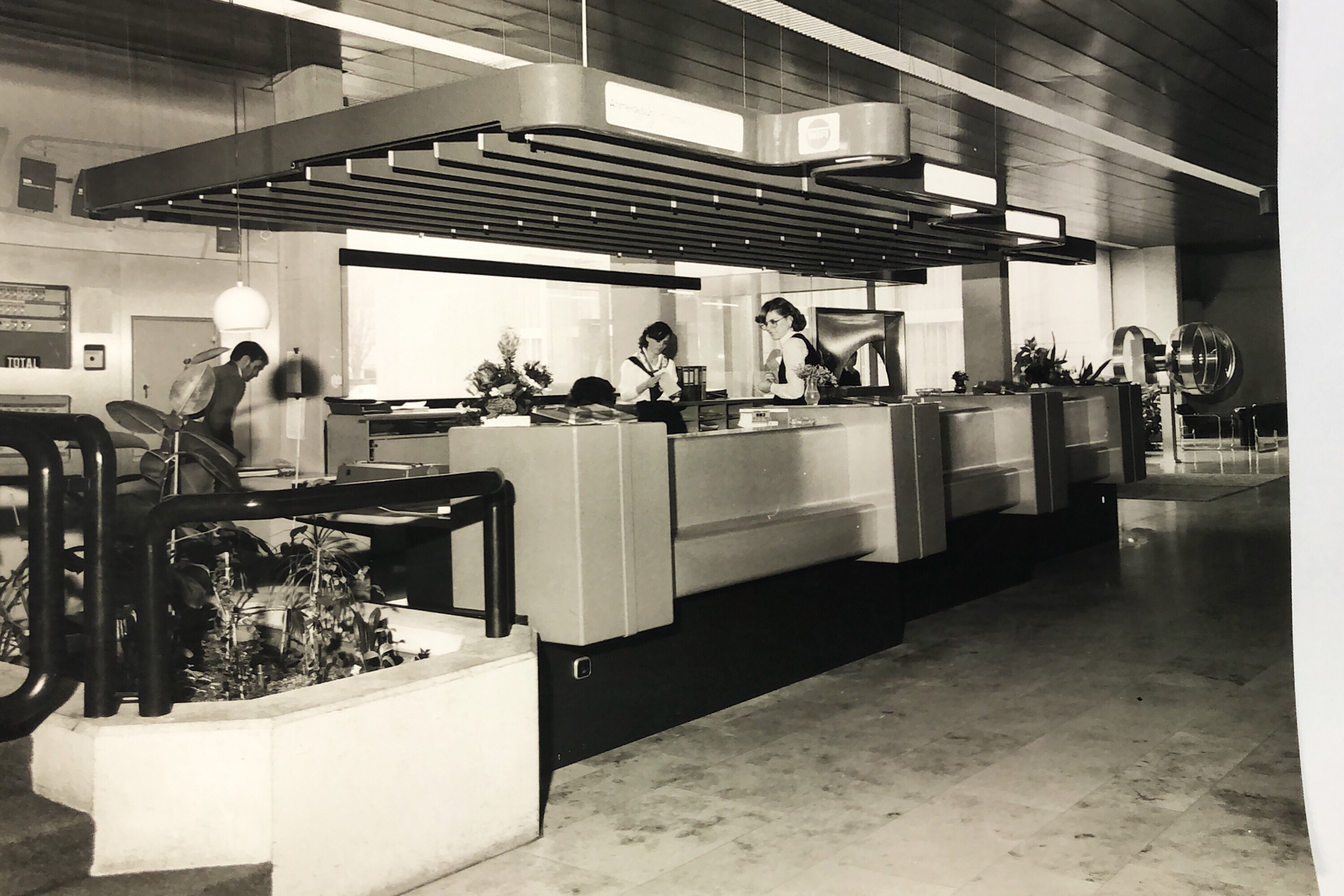 Eingangsbereich der Wifi-Steiermark in Graz