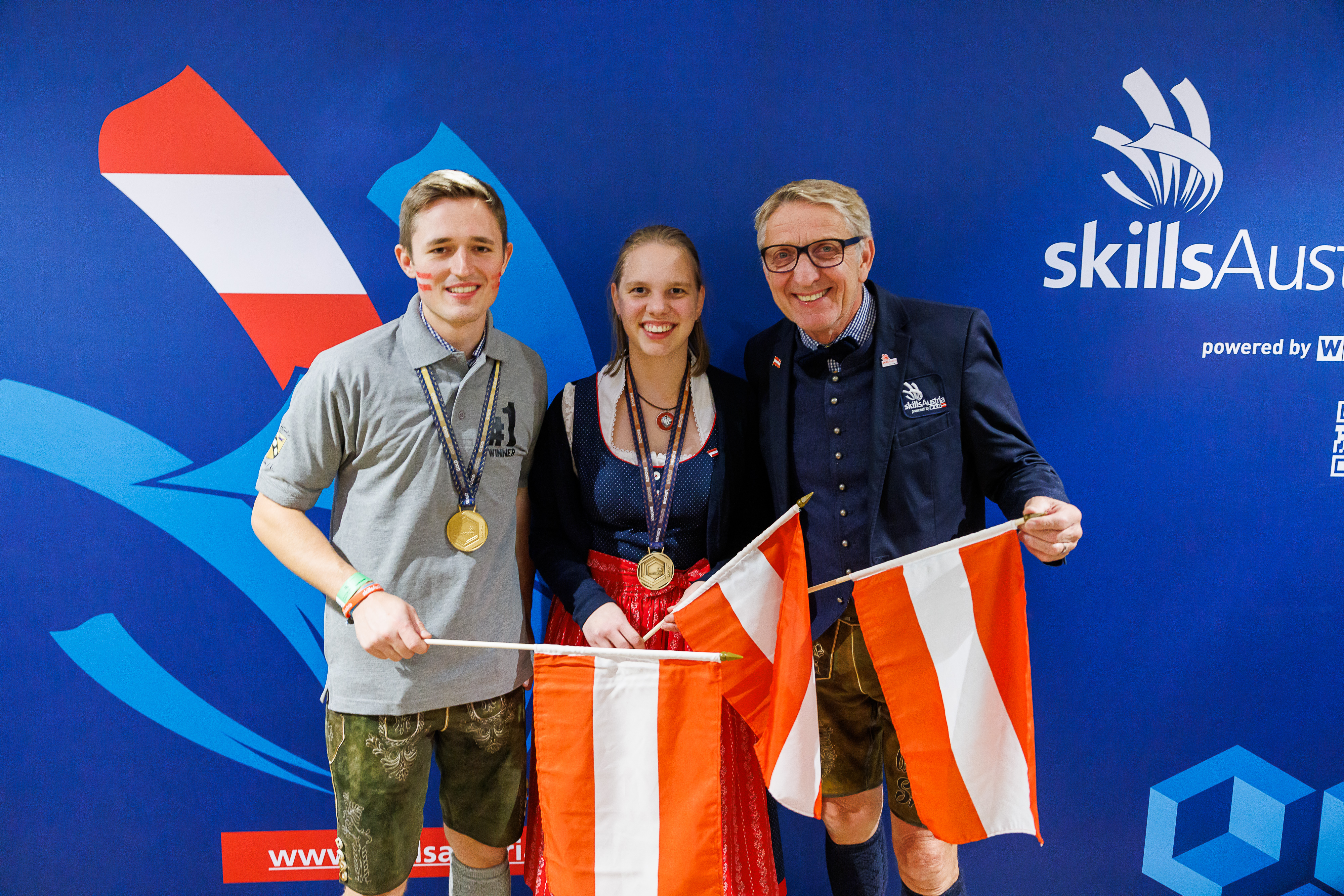 Thomas Wieser, Josef Herk und Magdalena Rath