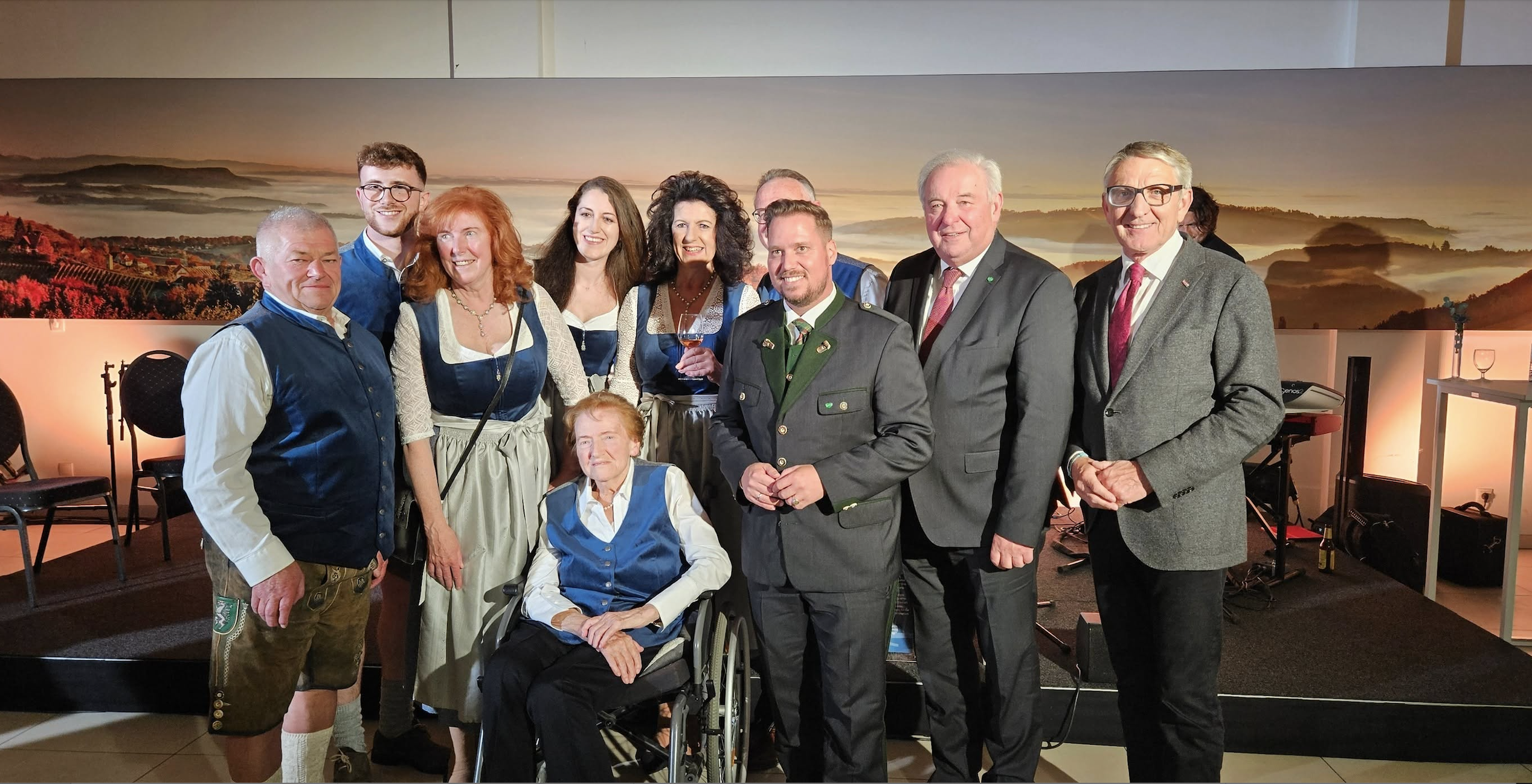 Das Familienunternehmen begrüßte mehrere namhafte Gratulanten.