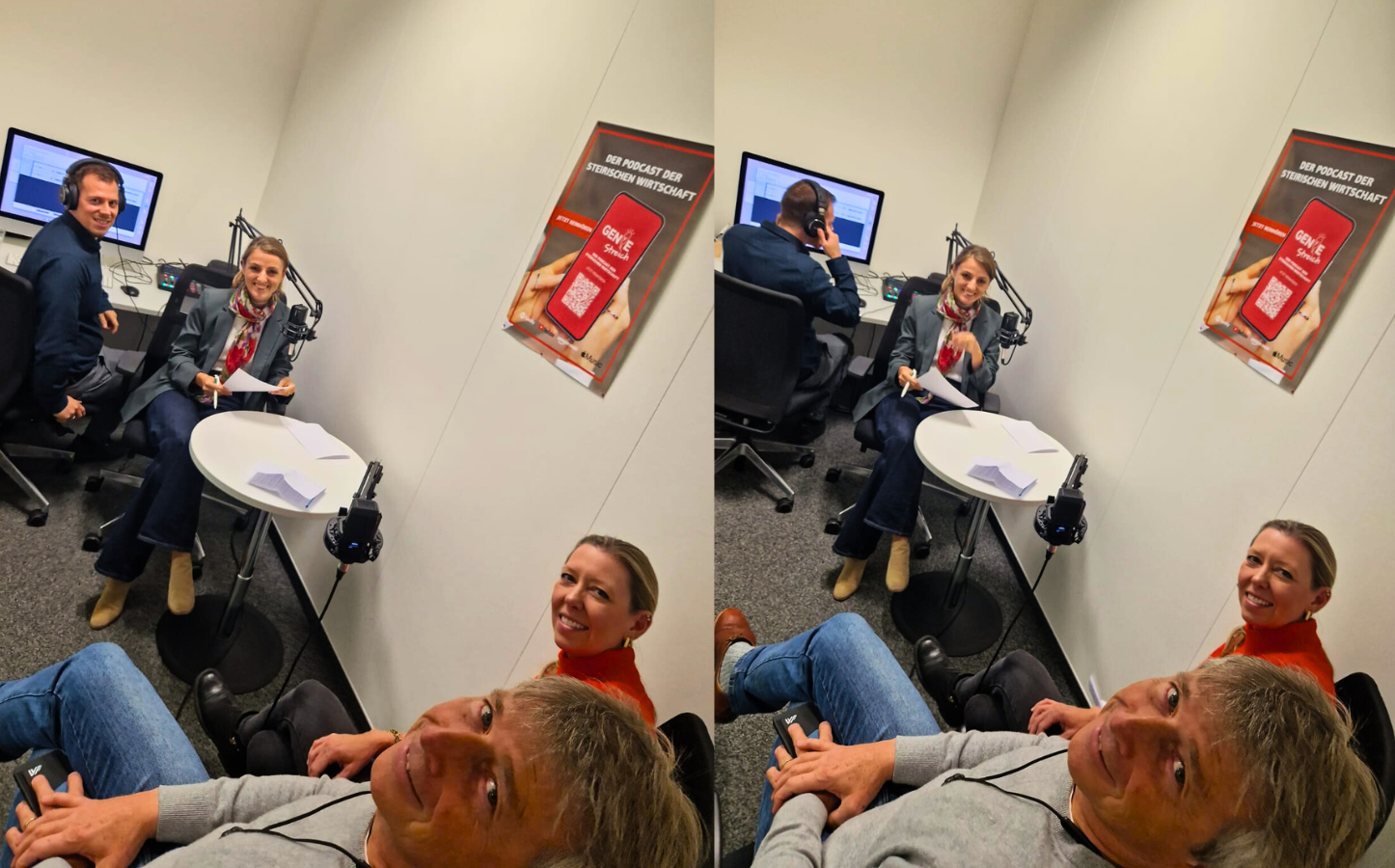 Fabian Kleindienst-Schein, Andrea Jerković, Karl Hartleb und Daniela Gu&szlig;