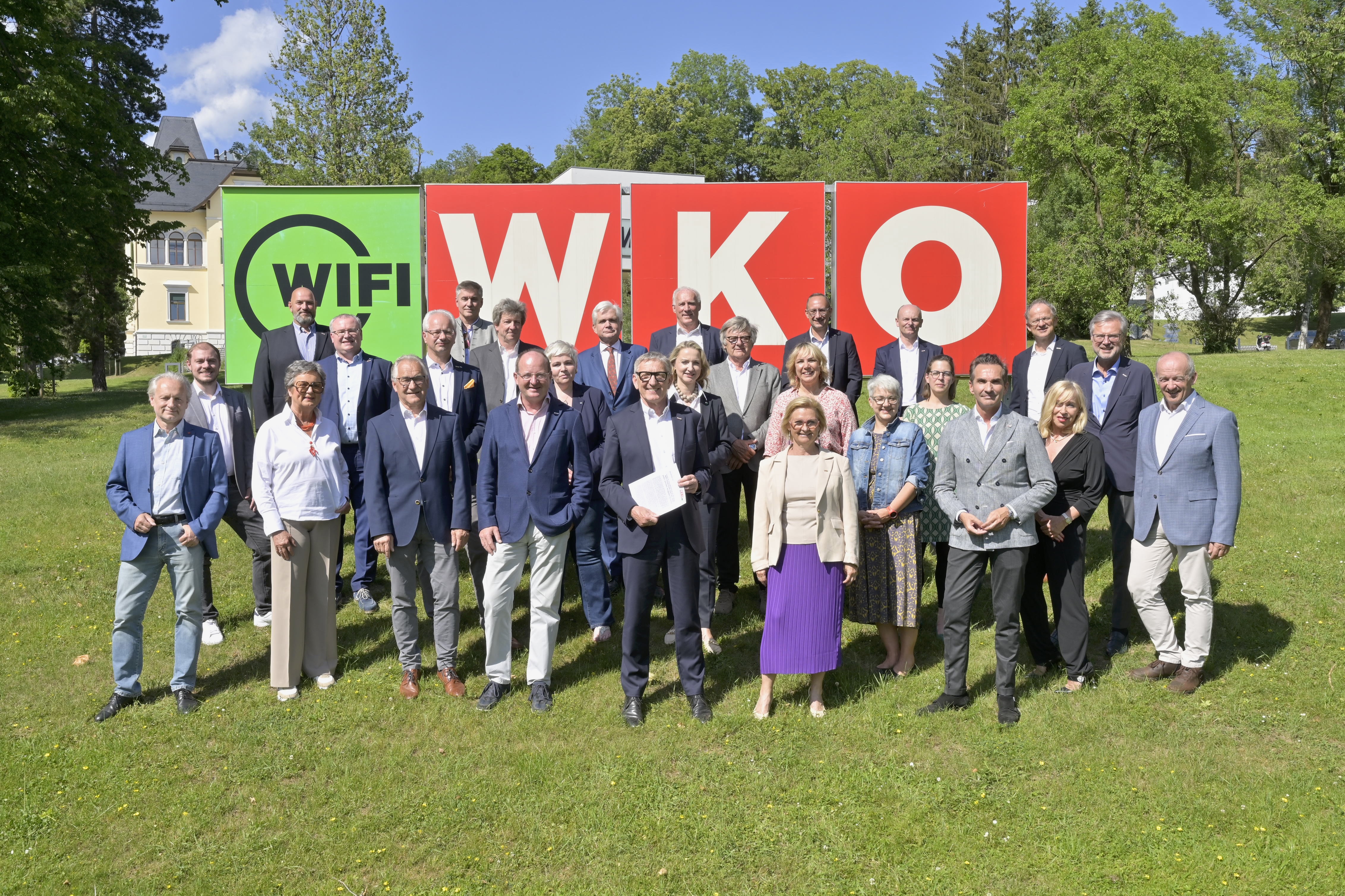Das erweiterte Pr&auml;sidium der WKO Steiermark