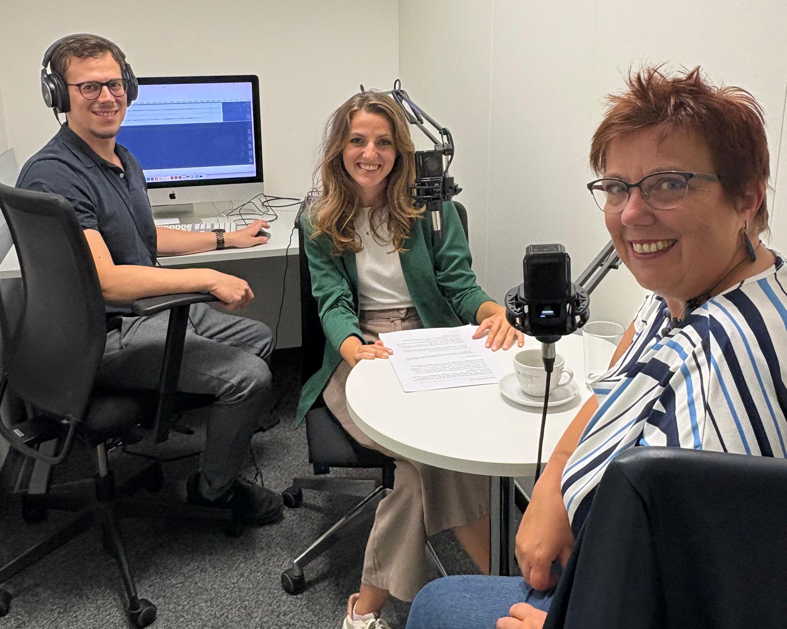 Fabian Kleindienst-Schein, Andrea Jerković und Manuela Machner