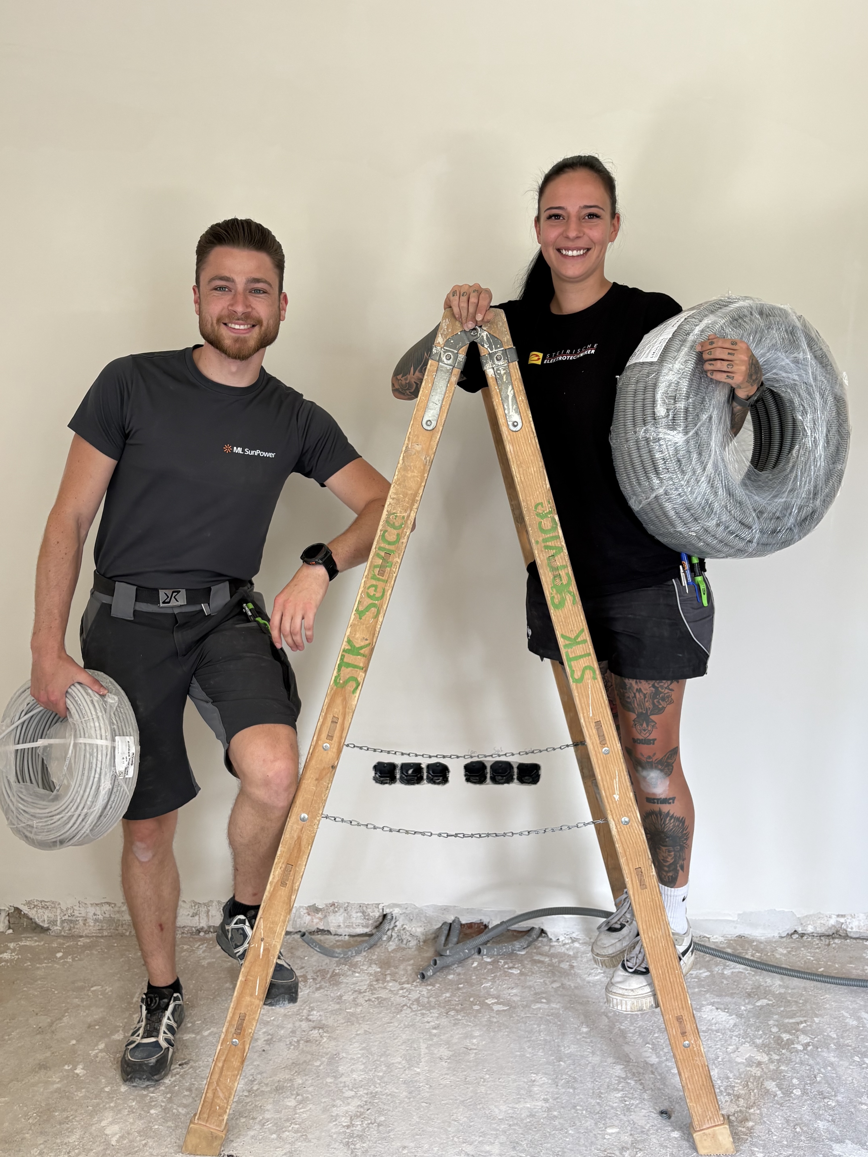 Marc Lackner und Magdalena Schnabl
