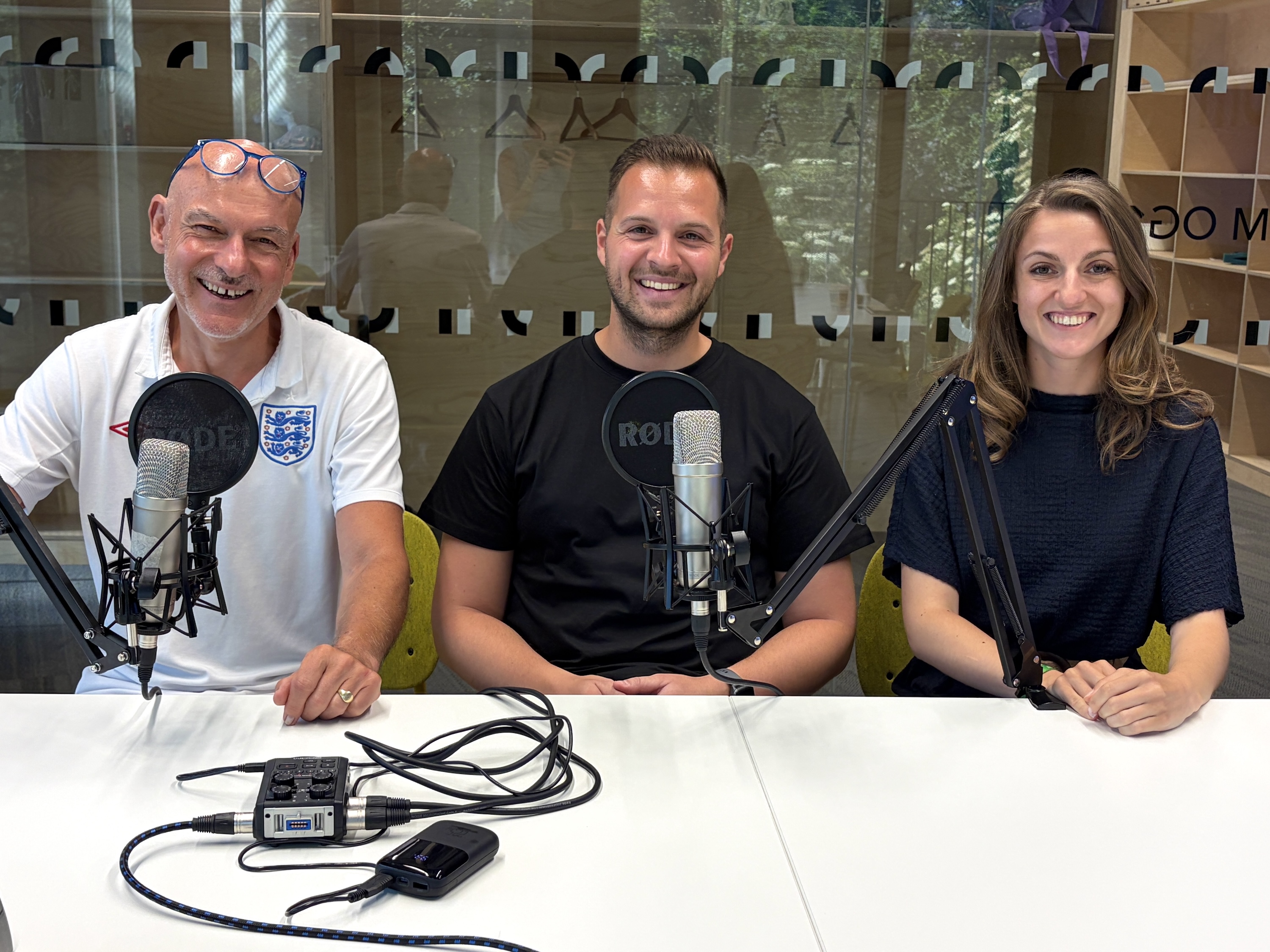 Peter Siegmund, Christoph H&ouml;gler und Andrea Jerković