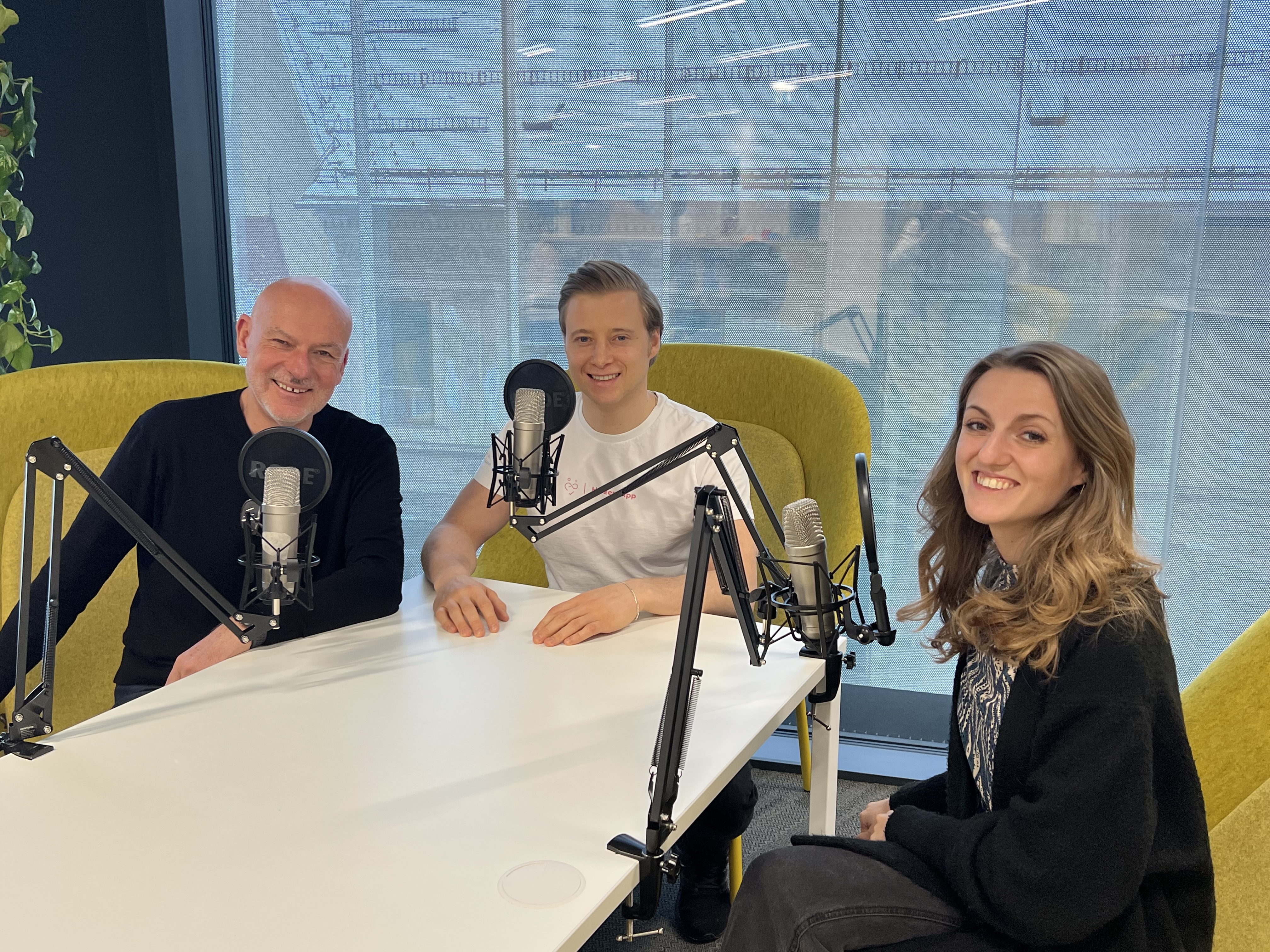 Peter Siegmund, Konstantin Pollanz und Andrea Jerković