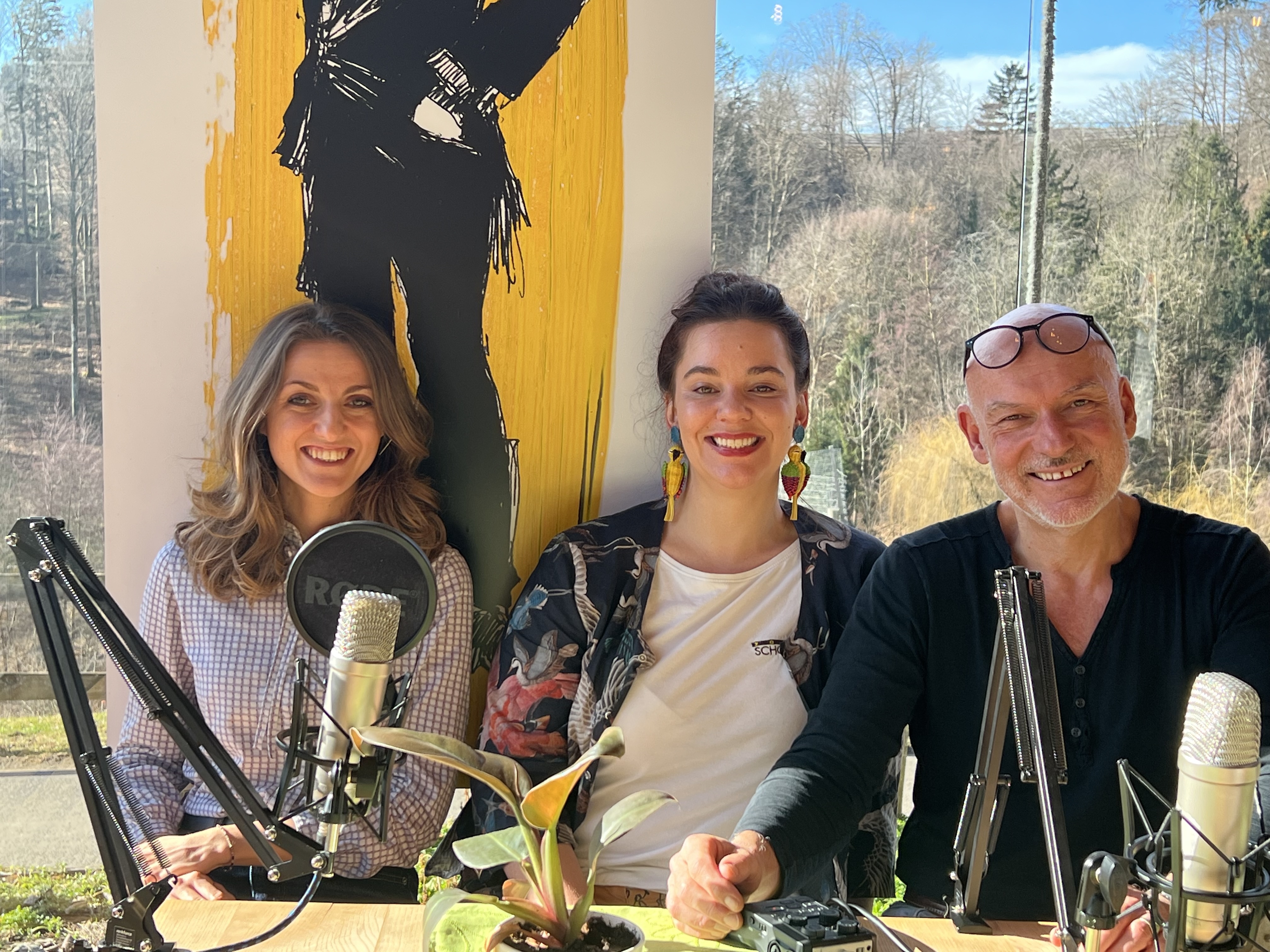 Andrea Jerković, Julia Zotter und Peter Siegmund