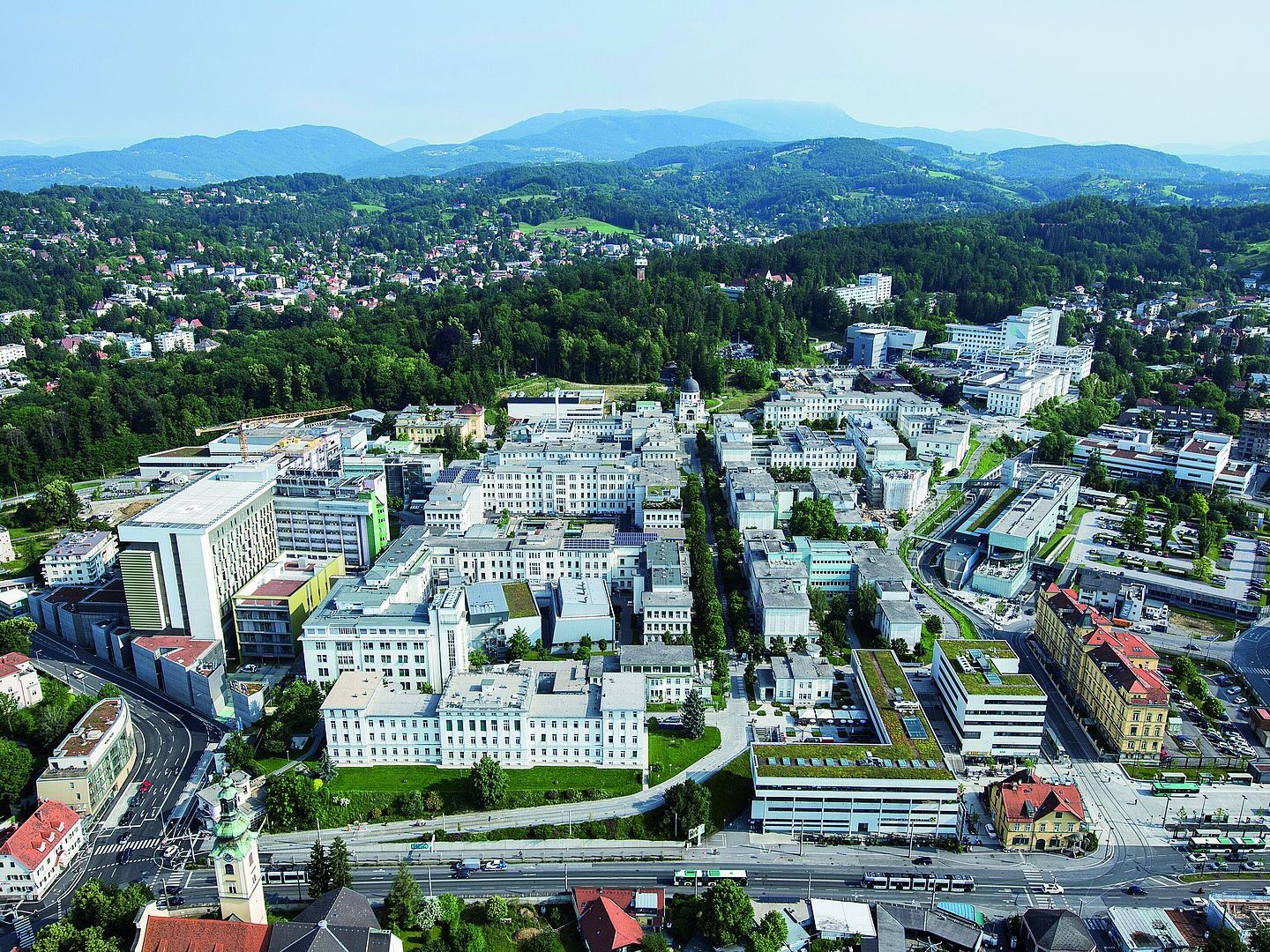 KAGes, LKH-Univ. Klinikum Graz, Luftaufnahme