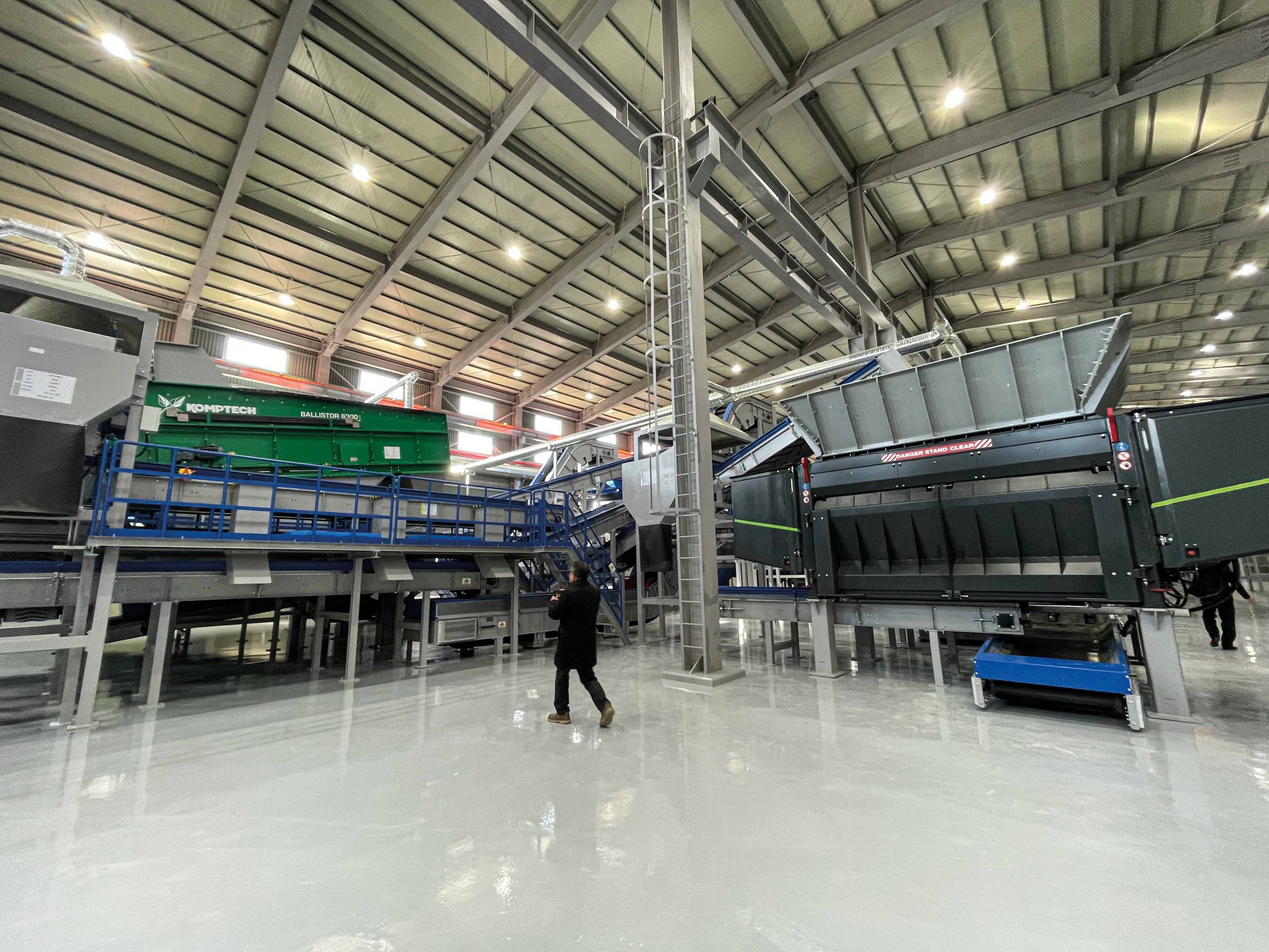 Eine Anlage in Südkorea