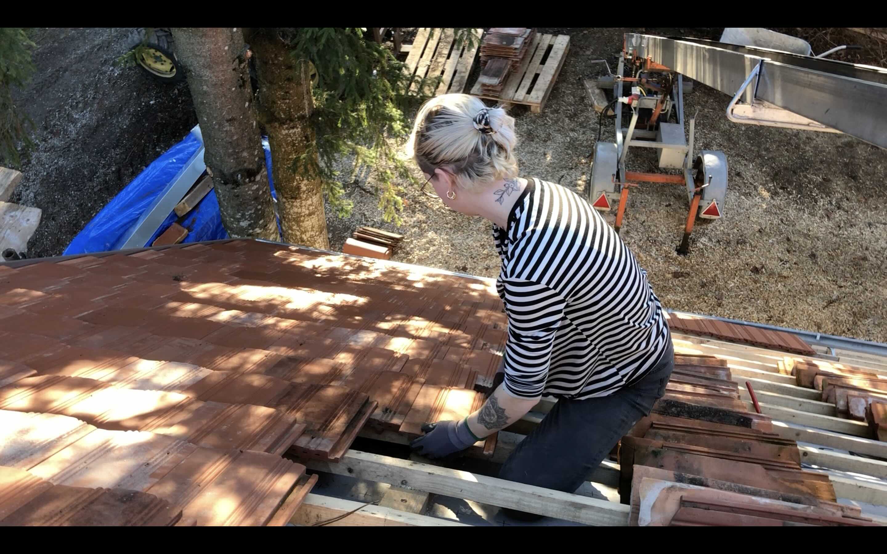 Lisa M., &bdquo;die Hauswerkerin&ldquo; bei Dach decken