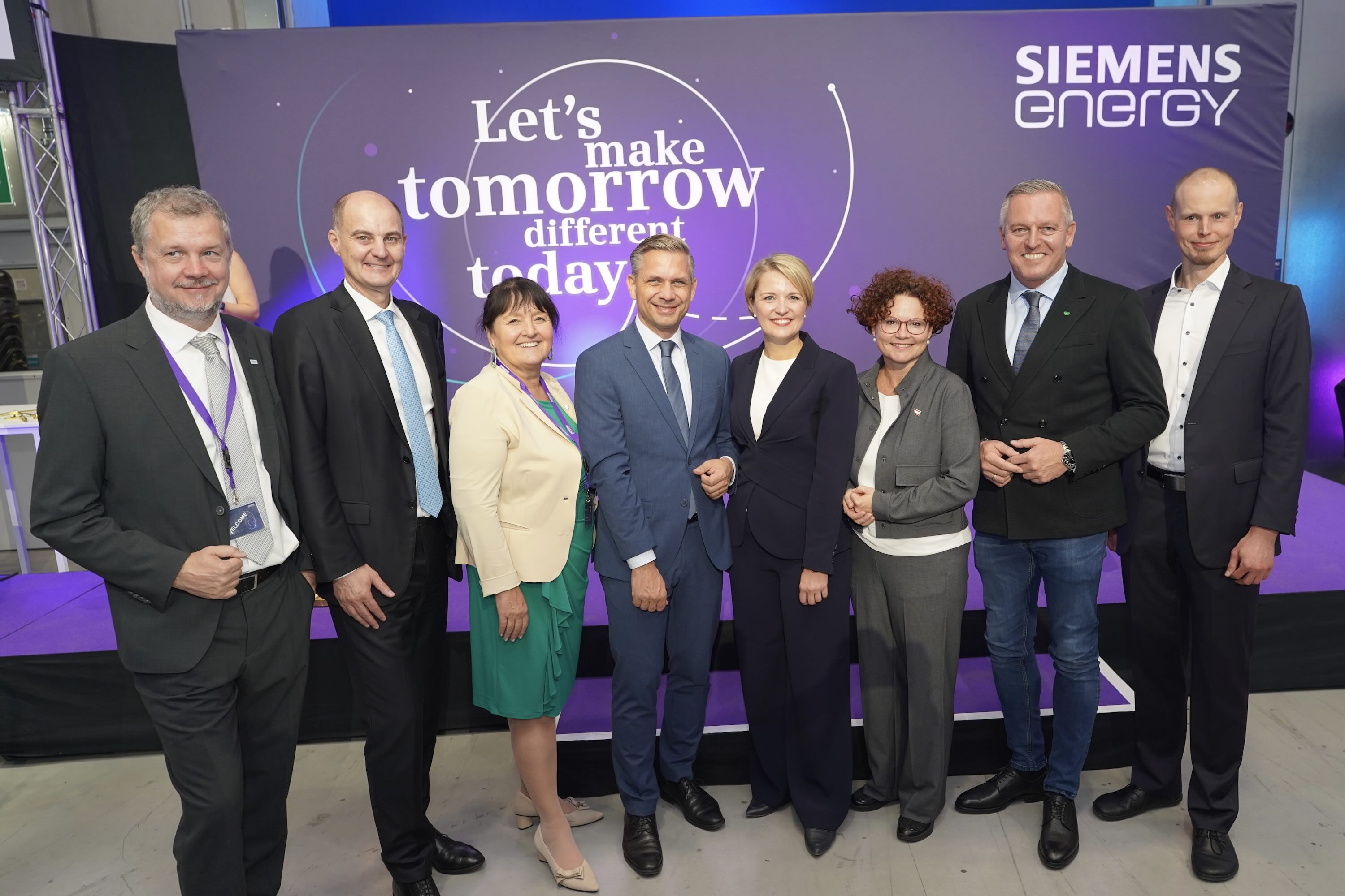 A. Prešern, T. O. Holt, M. Khom, W. Hattmannsdorfer, S. Manschek, E. Zehetner, M. Kunasek und B. Göß (v.l.)