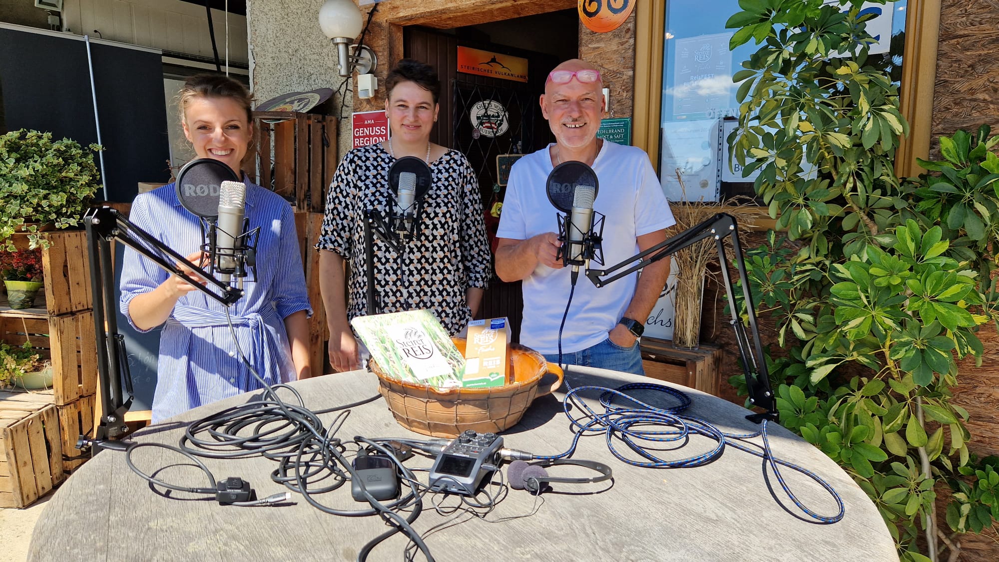 Andrea Jerković, Adele Fuchs und Peter Siegmund