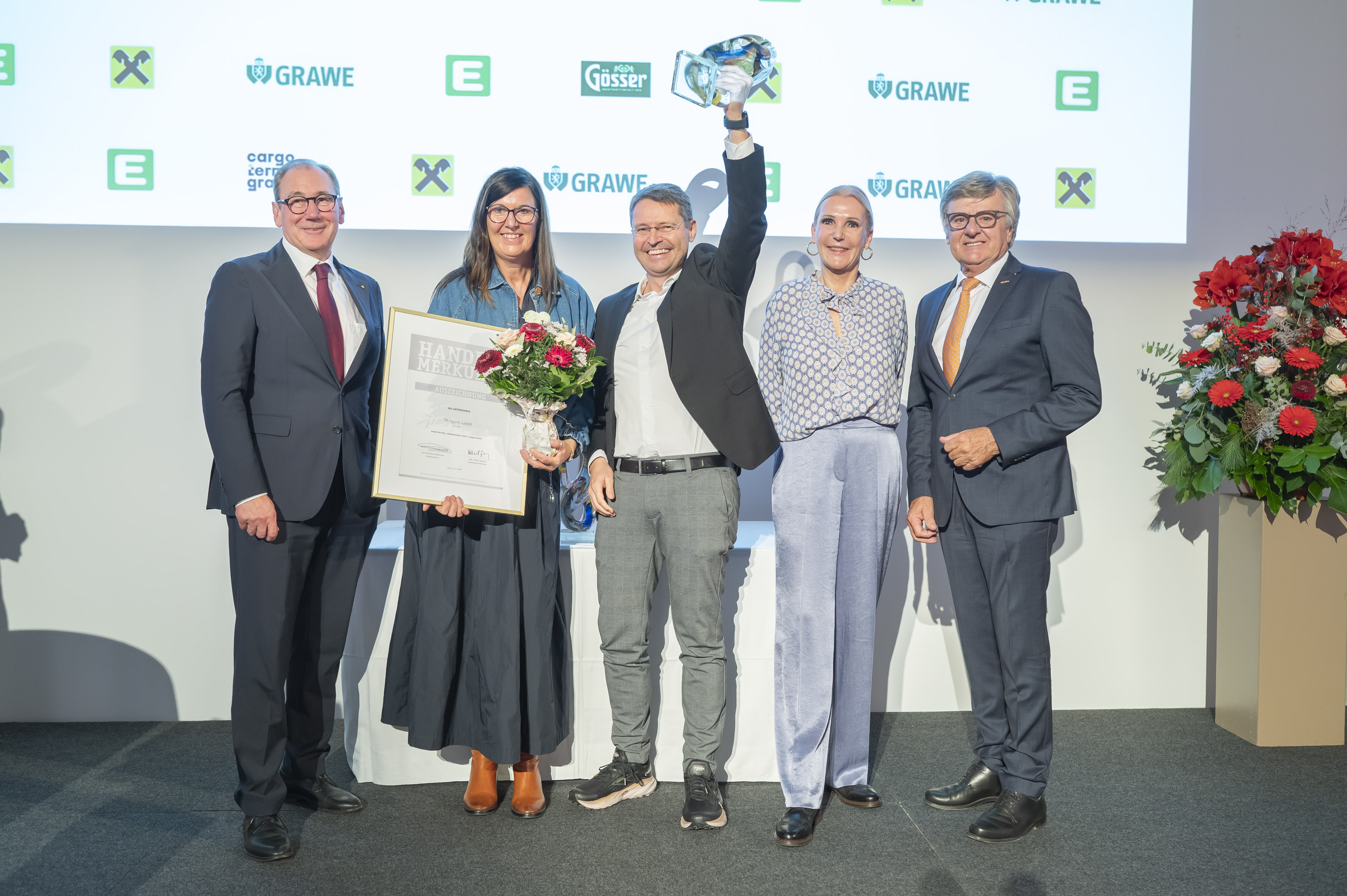 Die Gewinner Harald und Eva Tscherne