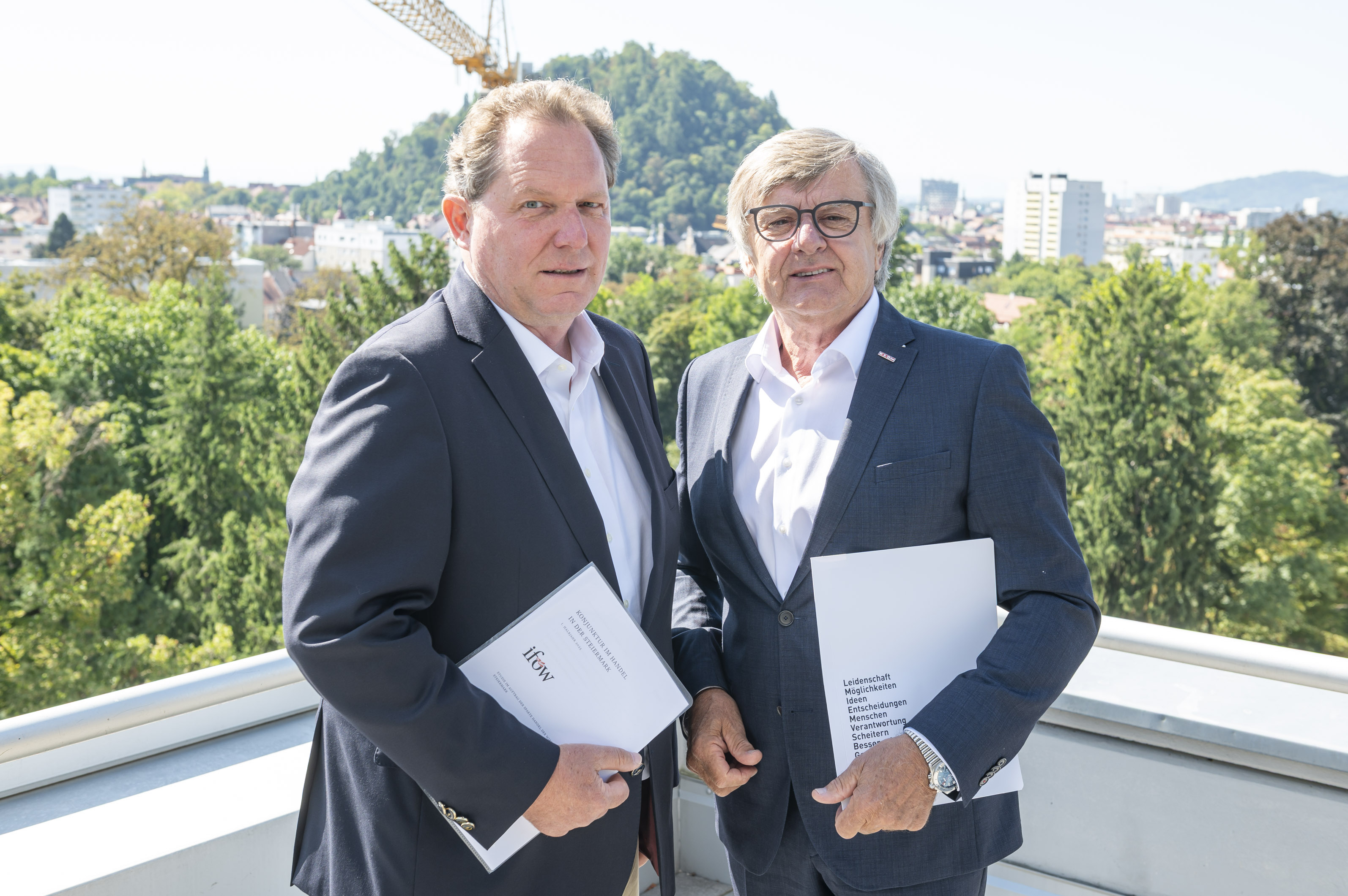 Peter Voithofer und Gerhard Wohlmuth