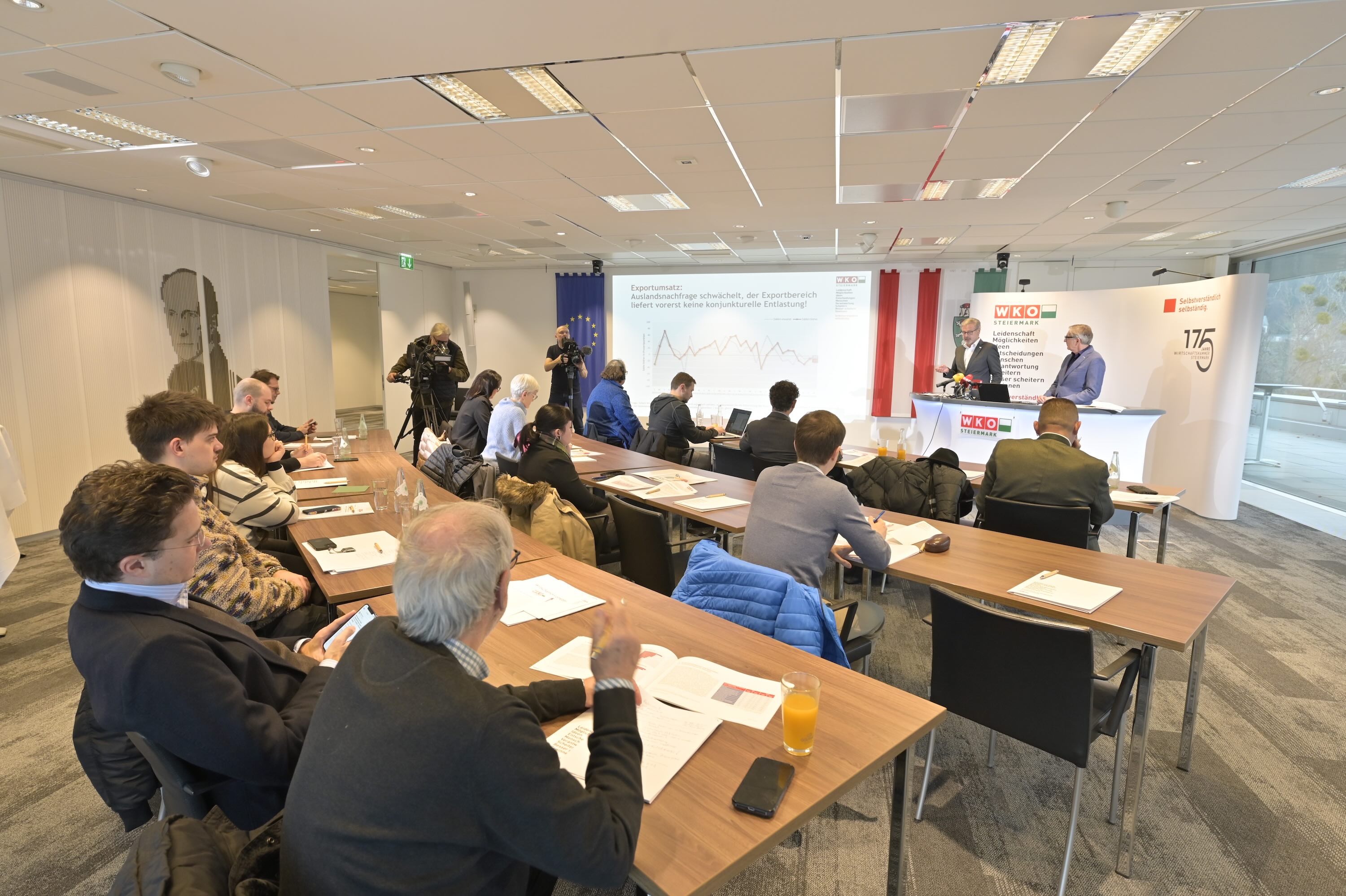 Präsentation des neuen steirischen Wirtschaftsbarometers, WKO Steiermark, Graz