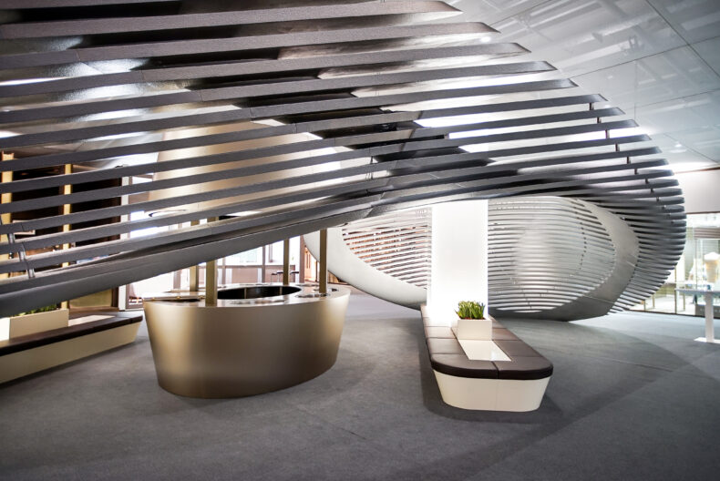 Organische Formen von Idee und Design