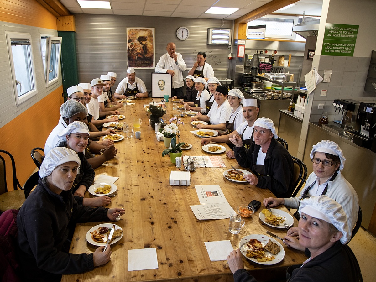 Kantine, Firma Zotter-Schokolade