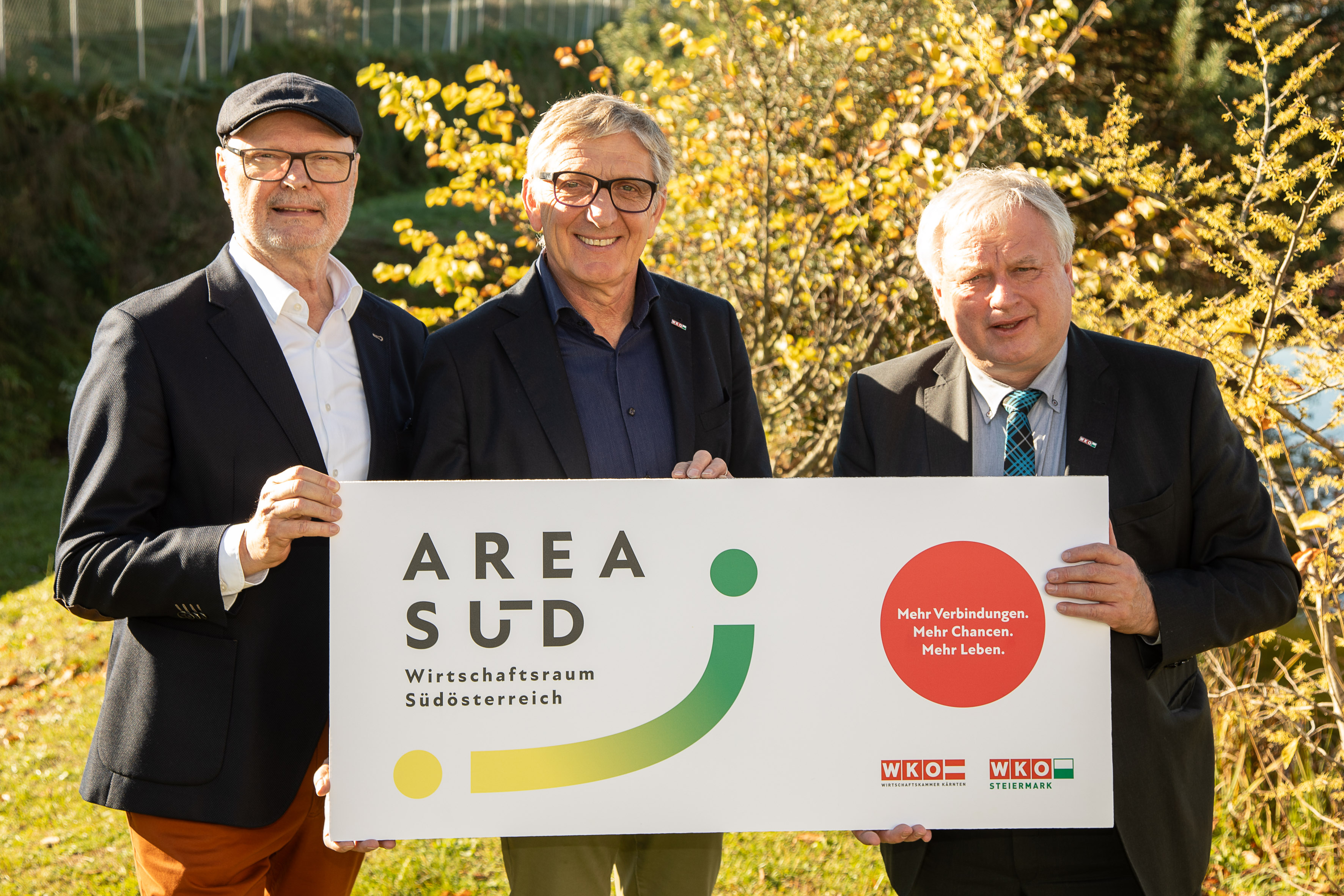 RST Obmann KR Johann Lampl, Präsident Ing. Josef Herk, RST Leiter Mag. Josef Majcan