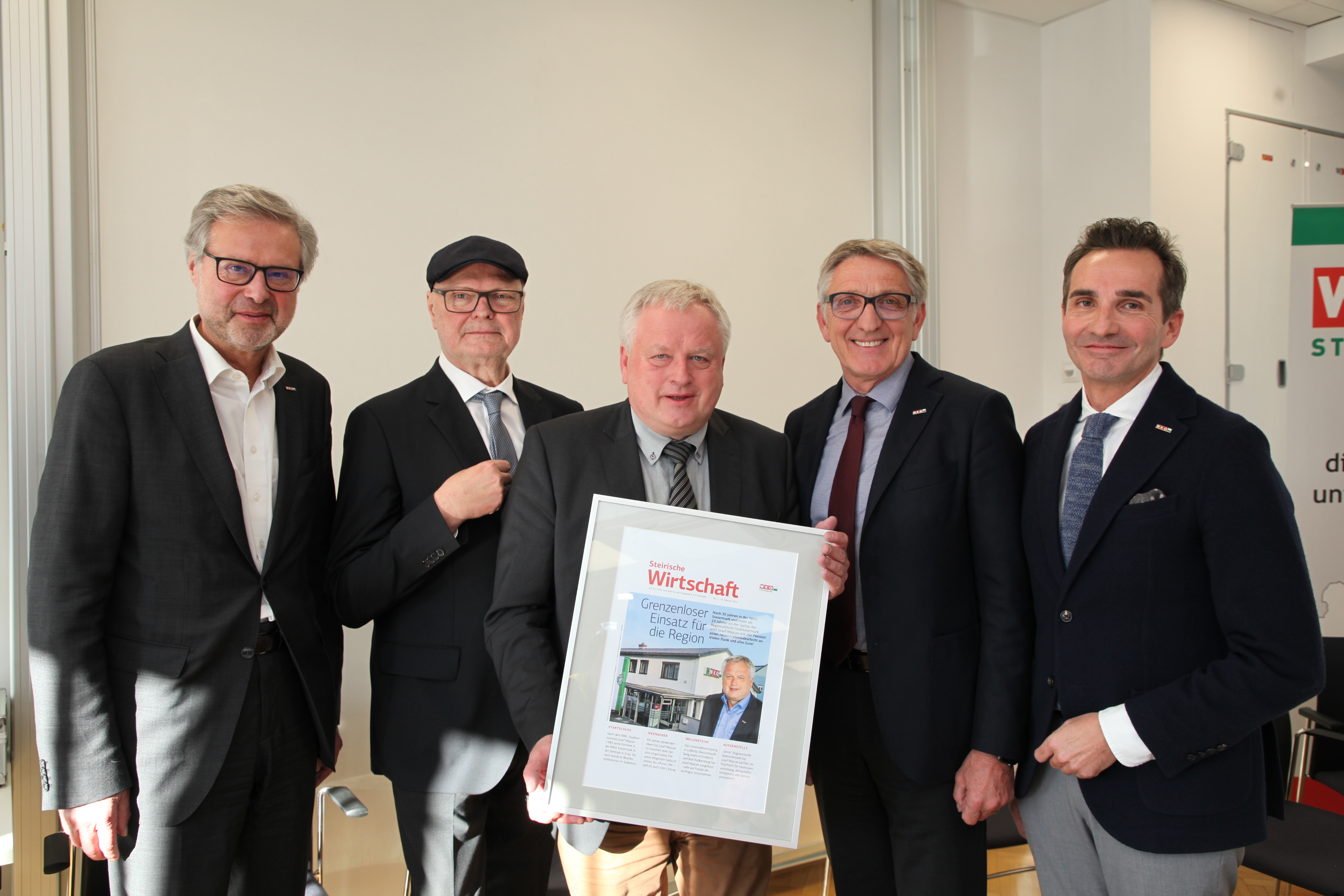 Regionalstelle S&uuml;dsteiermark Wechsel Obmann und Leiter Feburar 2024