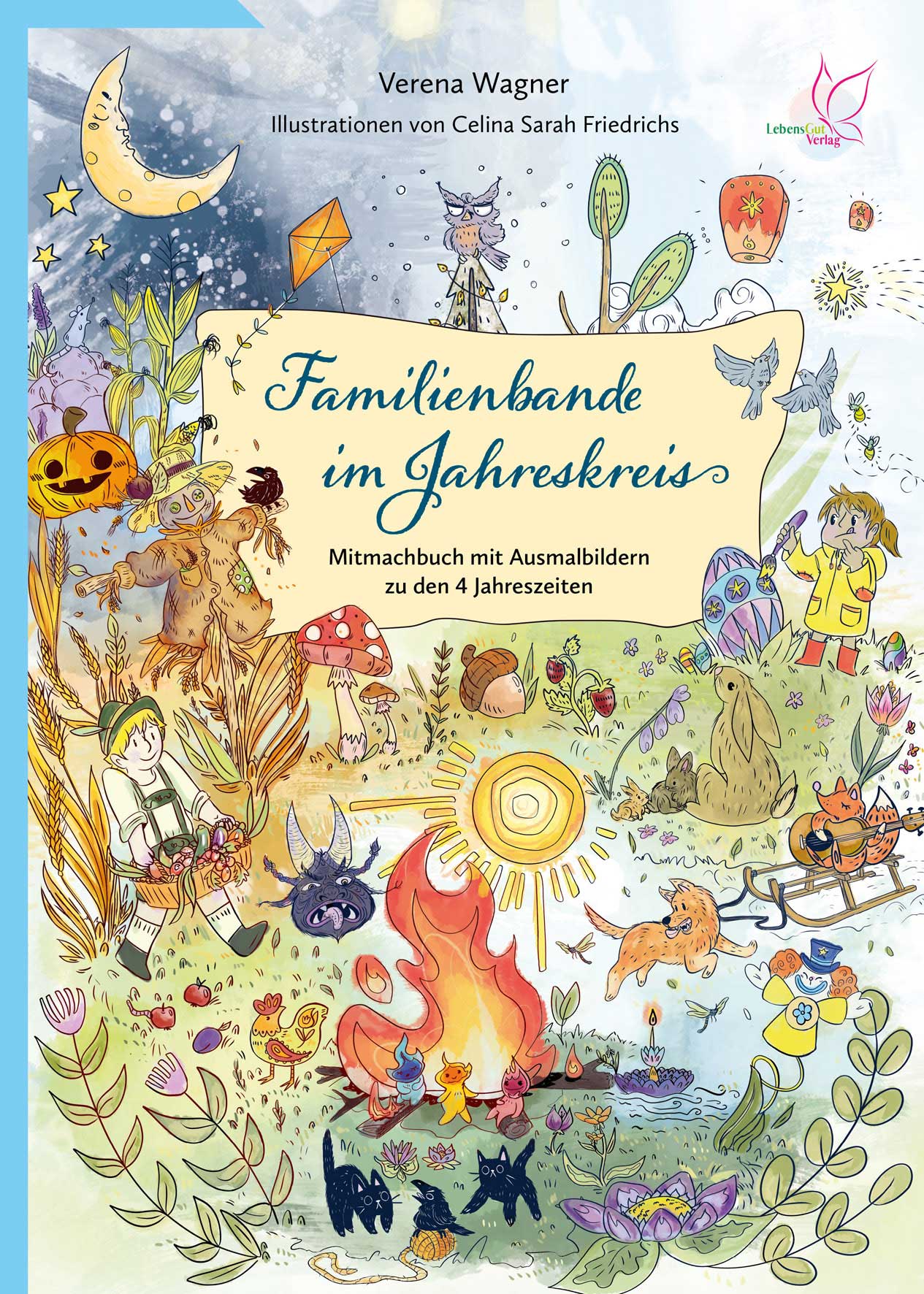 Cover des Kinderbuches: Familienbande